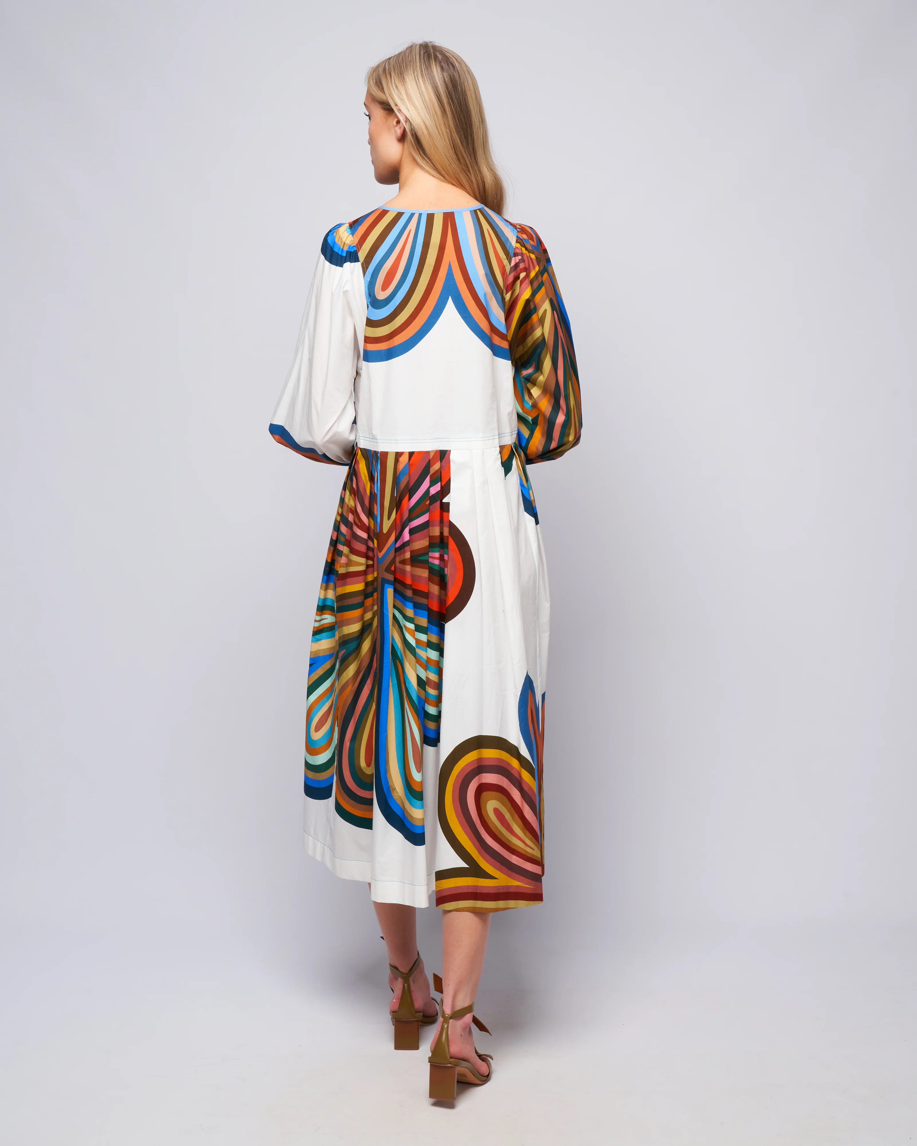 dress - marble red - Image 4