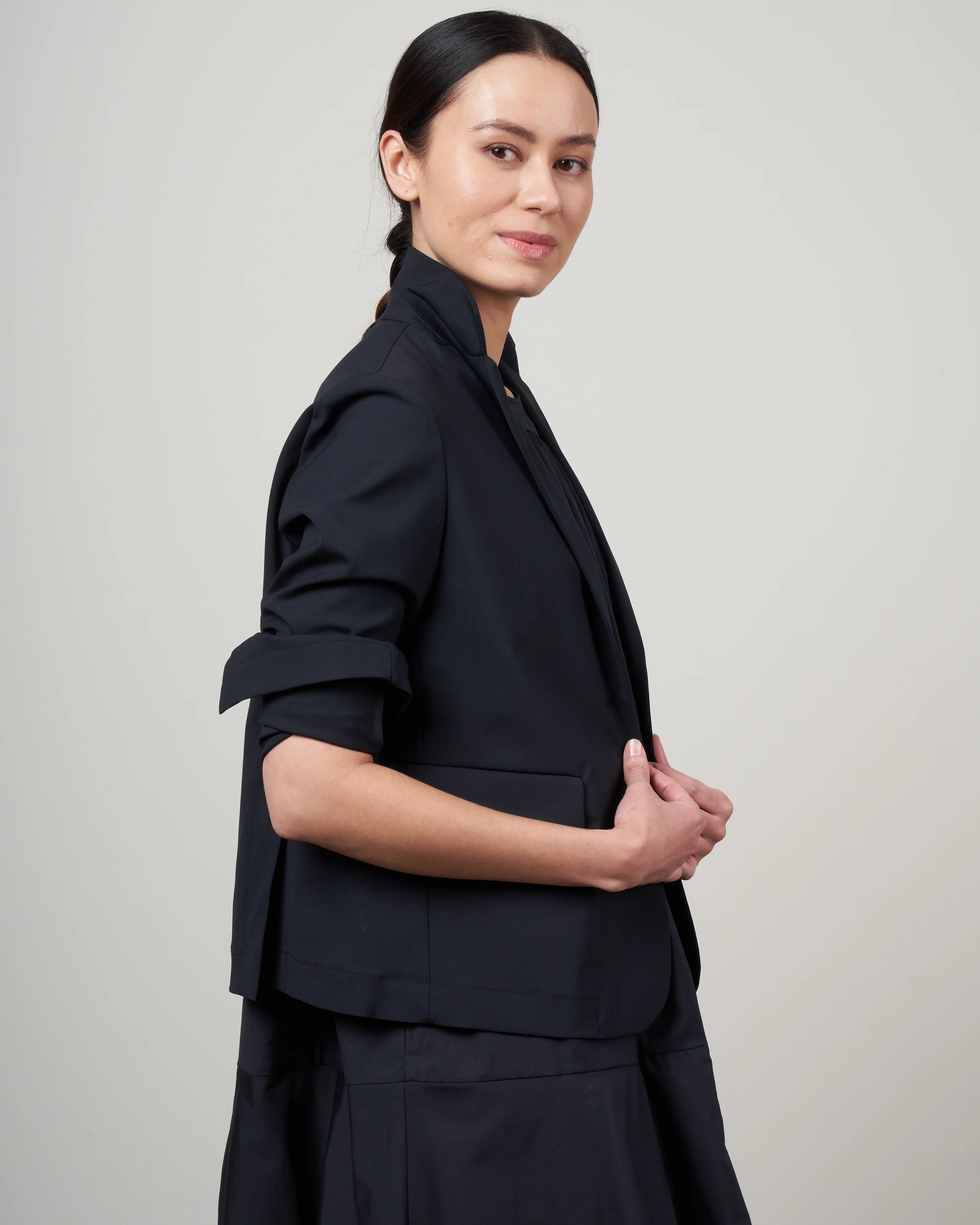 jacket - navy - Image 2