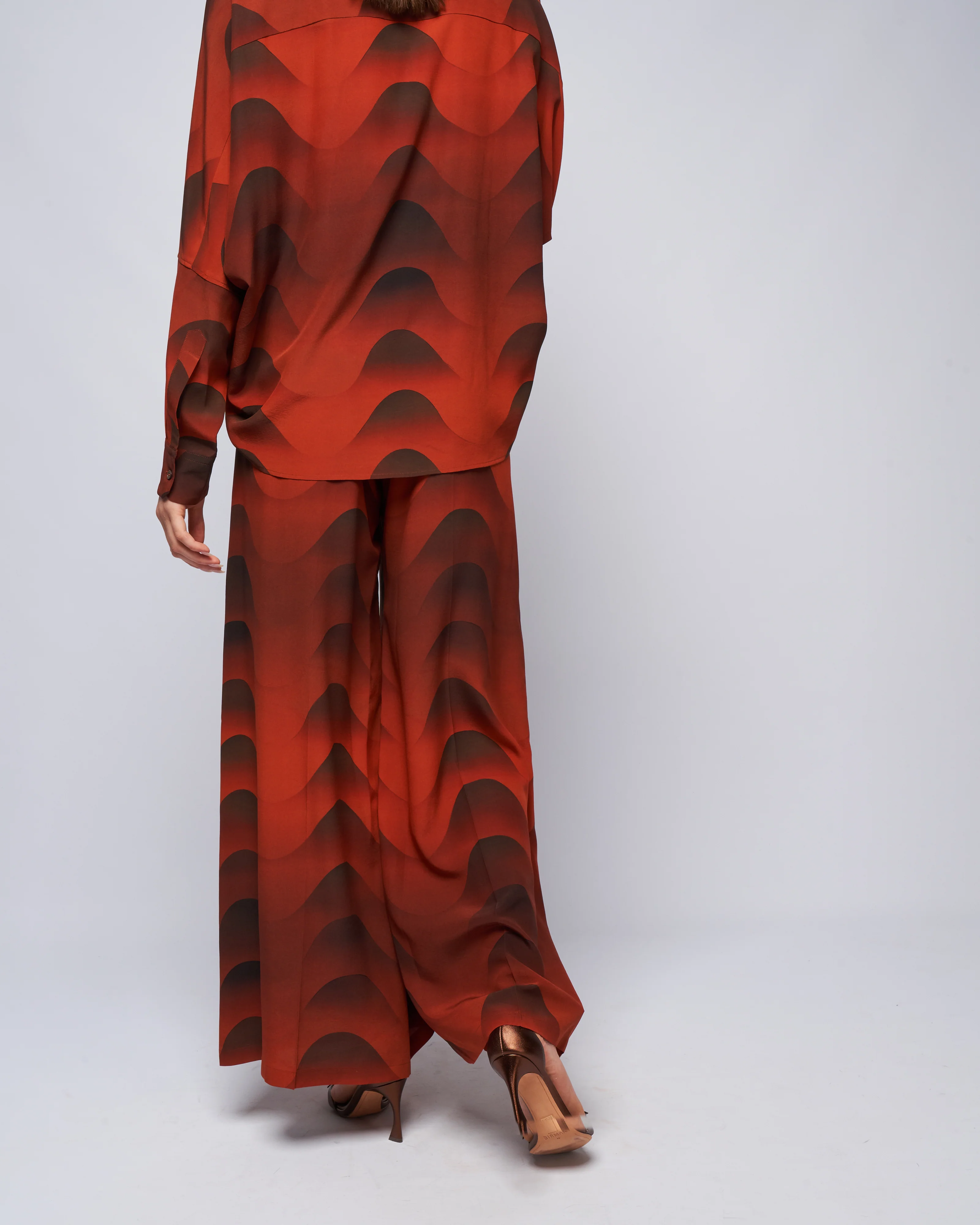 pants - brick red - Image 4