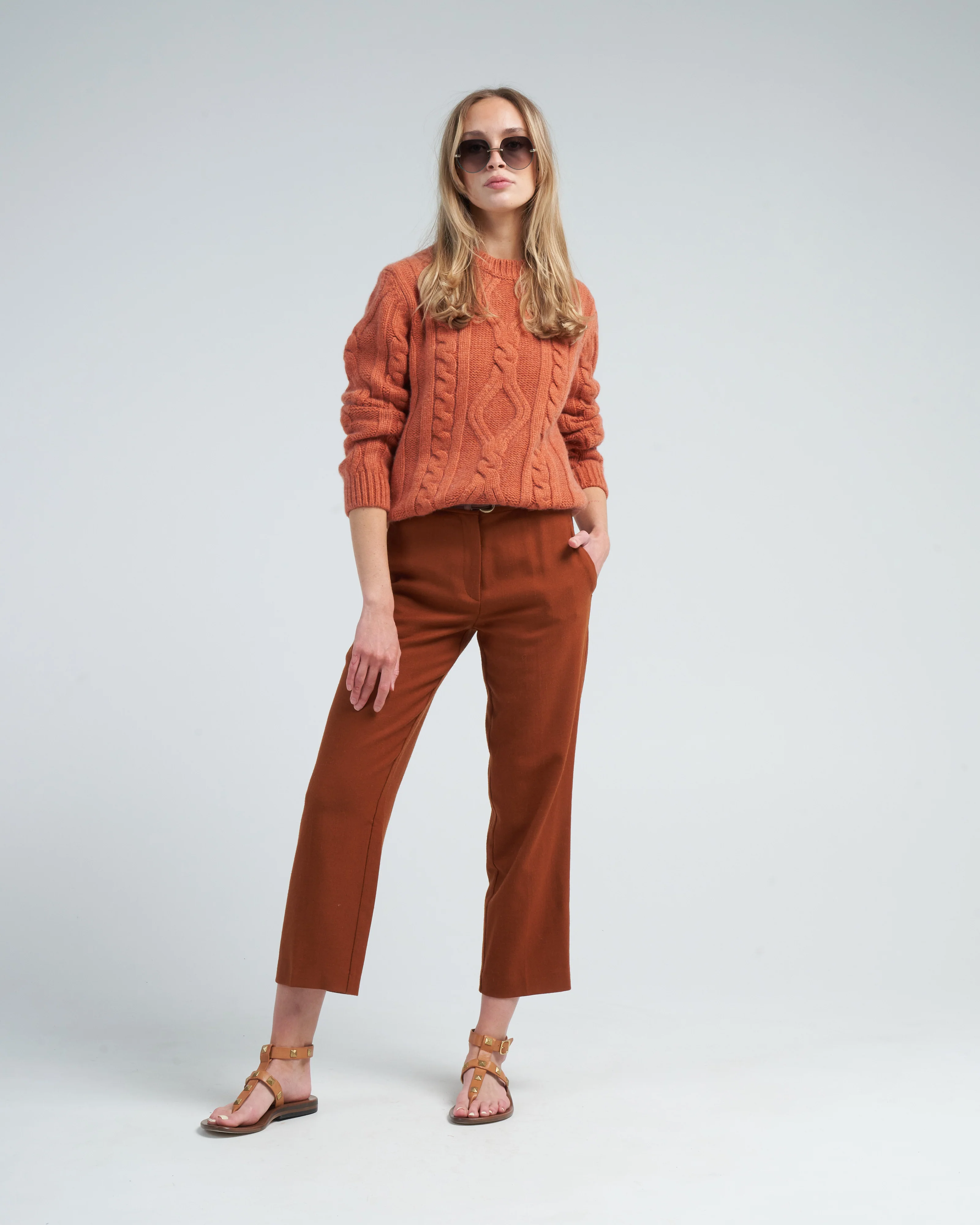 pants - henna