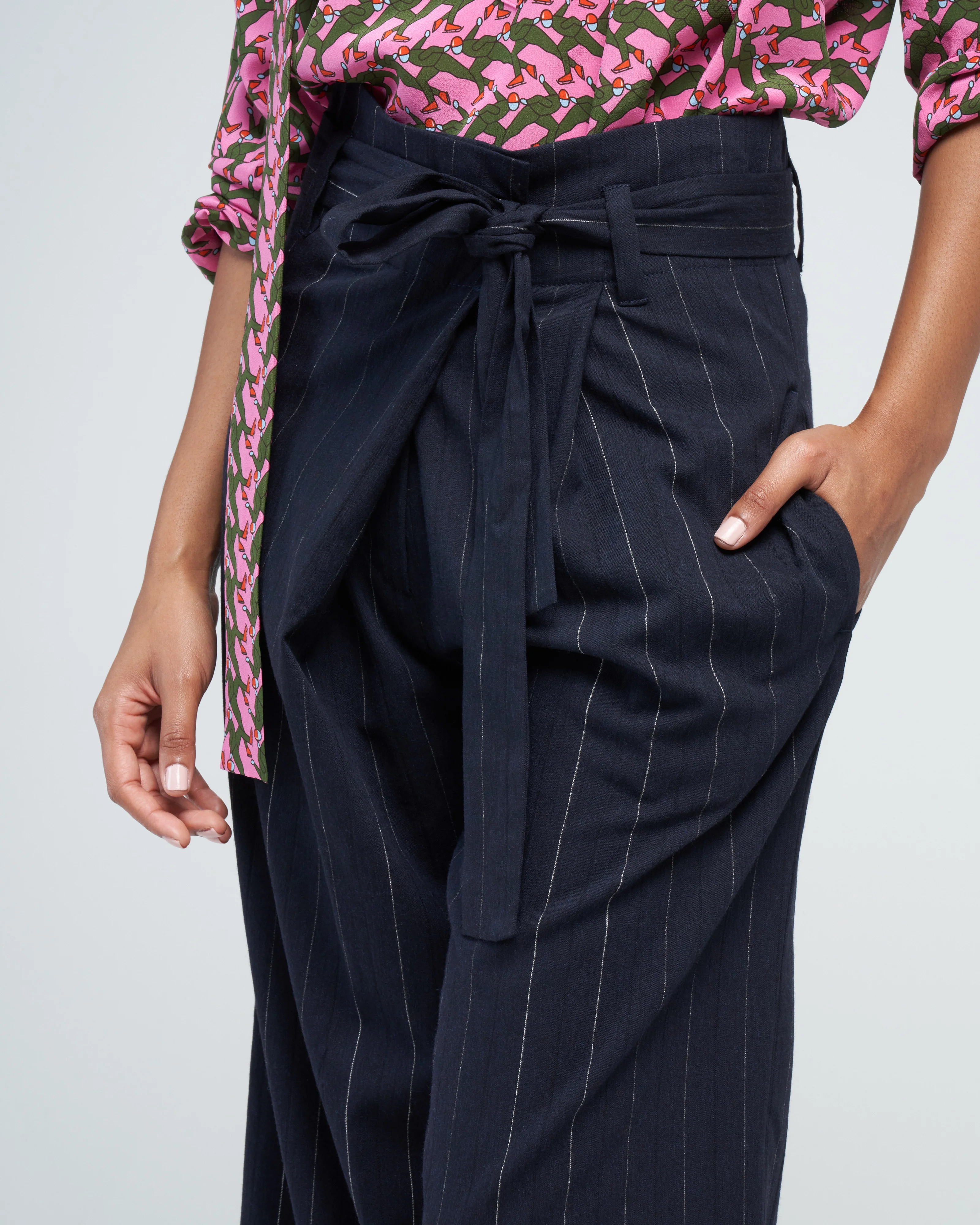 pinstripe pants - Image 5