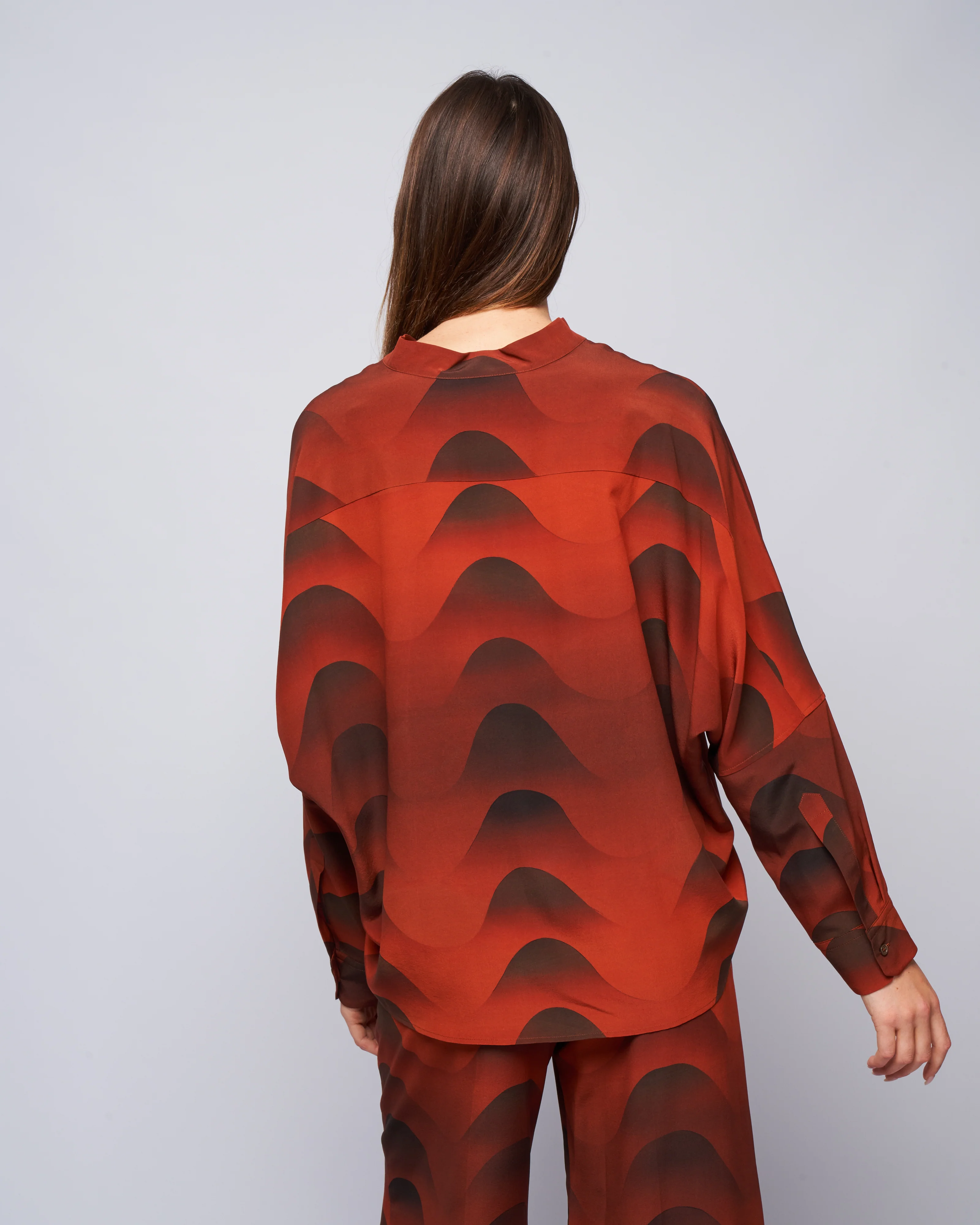 shirt - brick red - Image 4