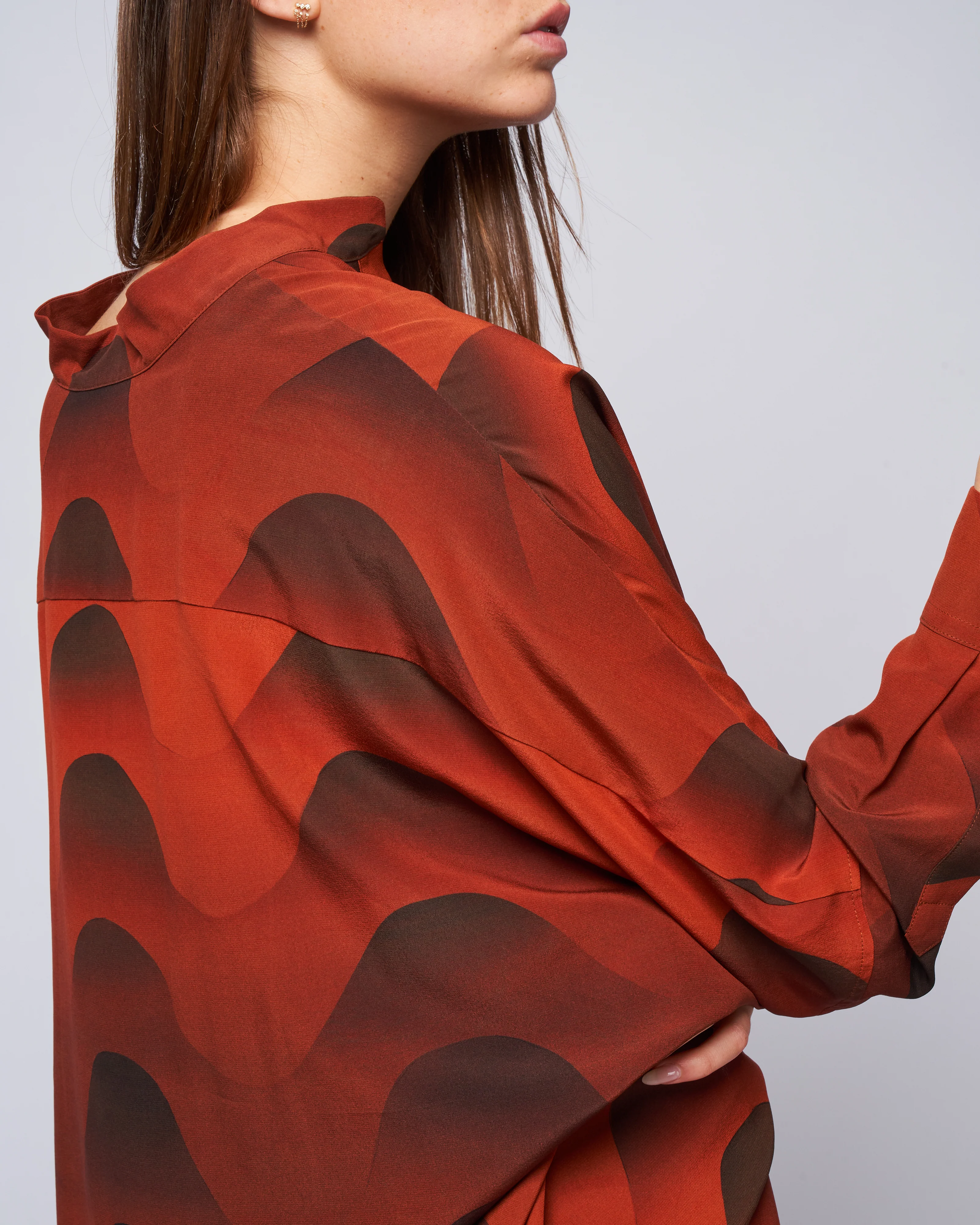 shirt - brick red - Image 5