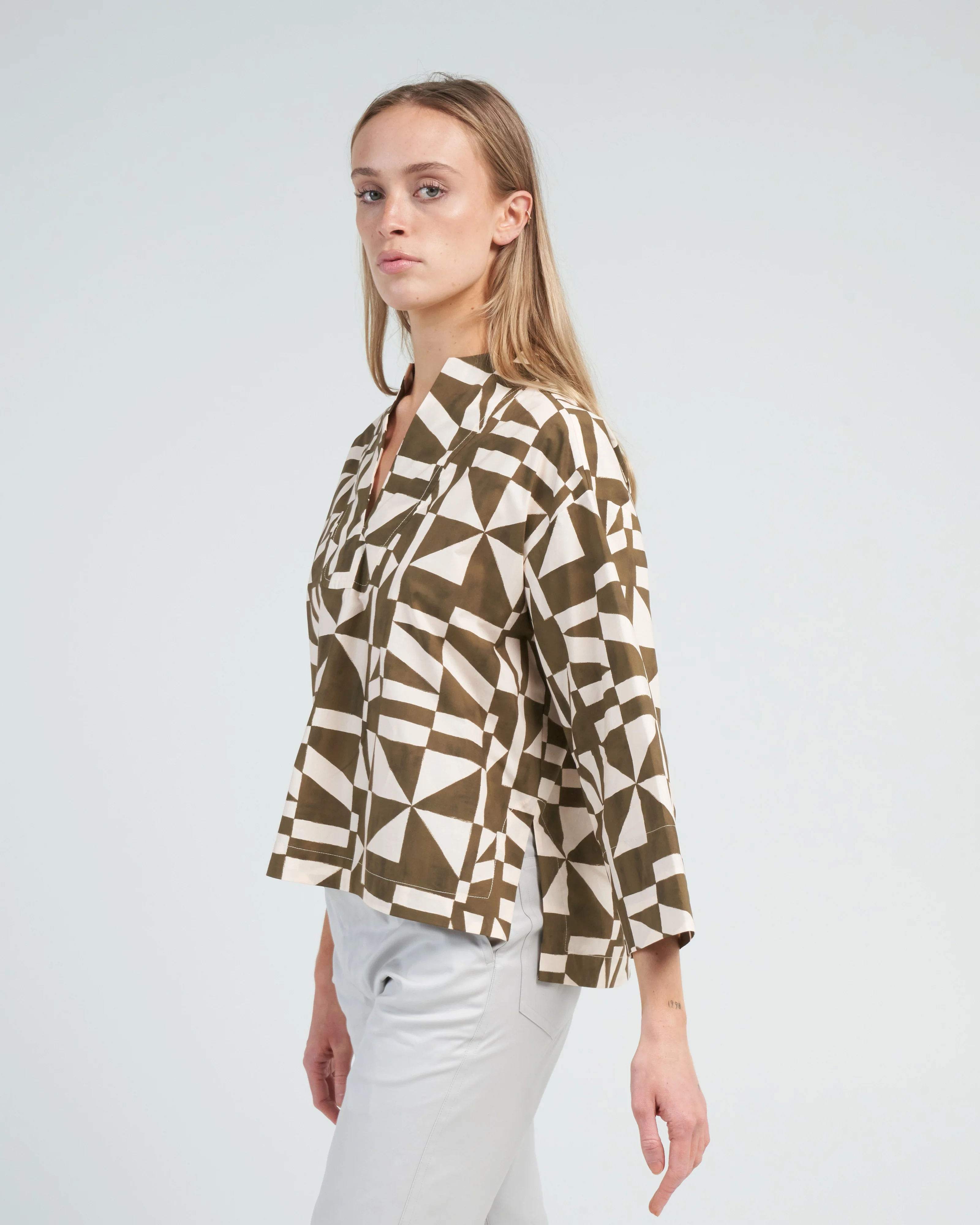 shirt - brown olive - Image 3