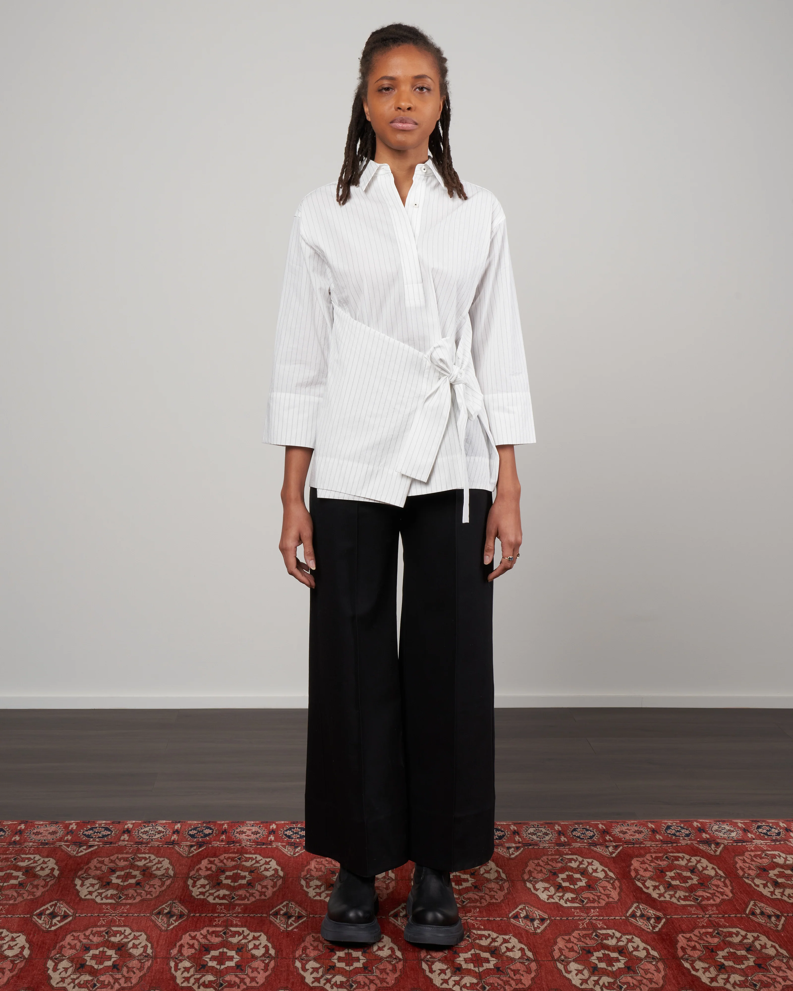 shirt - navy / white - Image 2