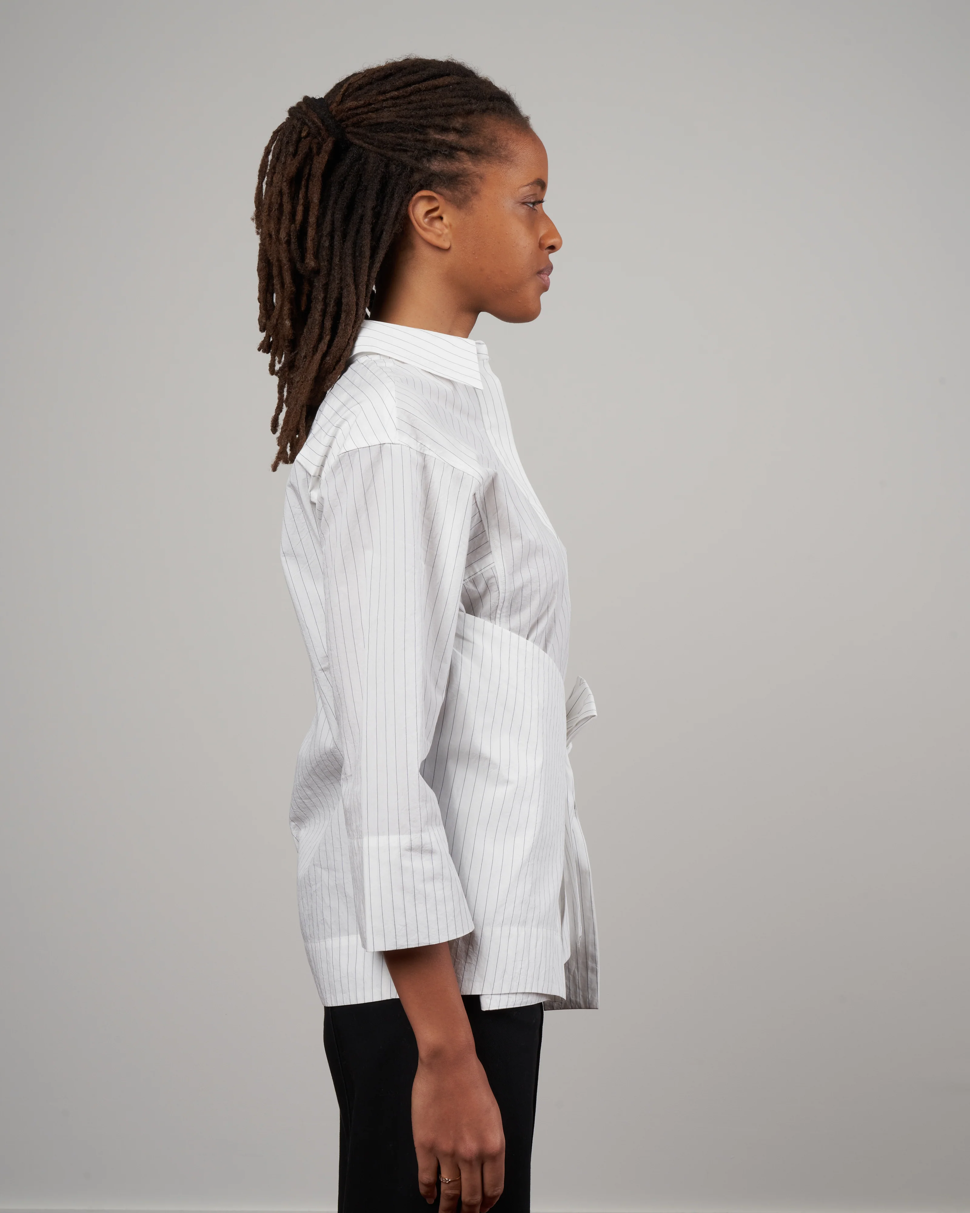 shirt - navy / white - Image 3