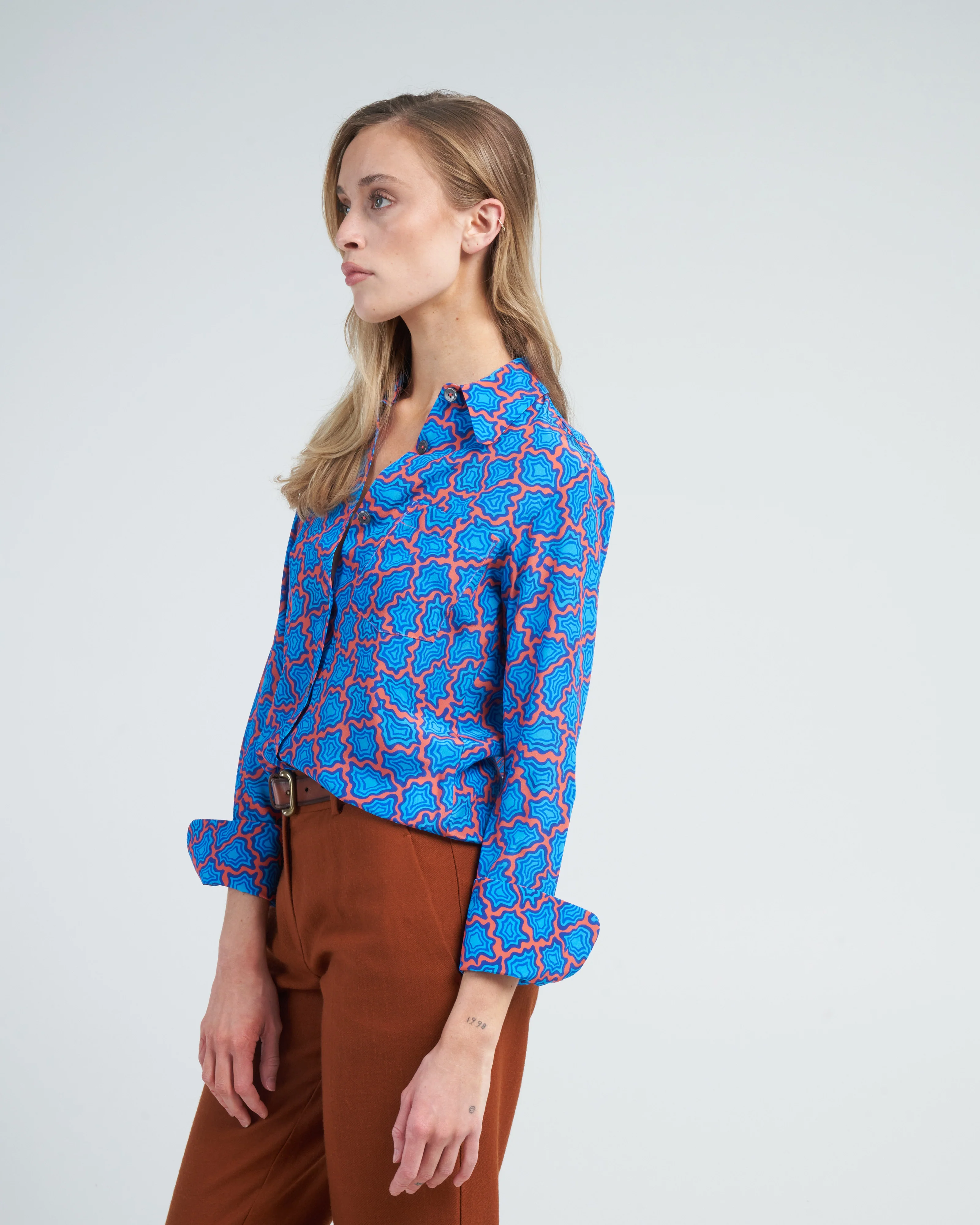 shirt - turquoise blue - Image 3