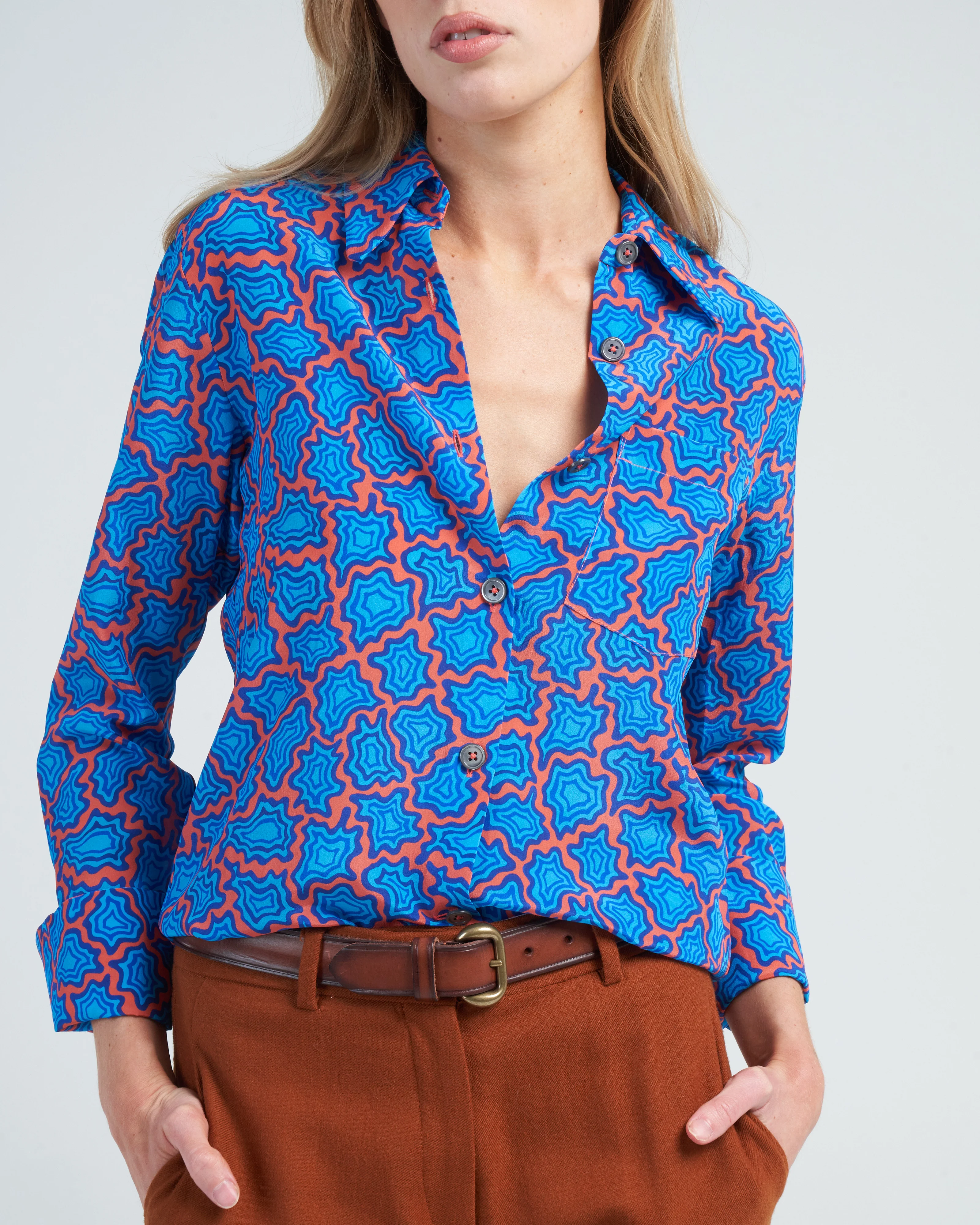 shirt - turquoise blue - Image 5