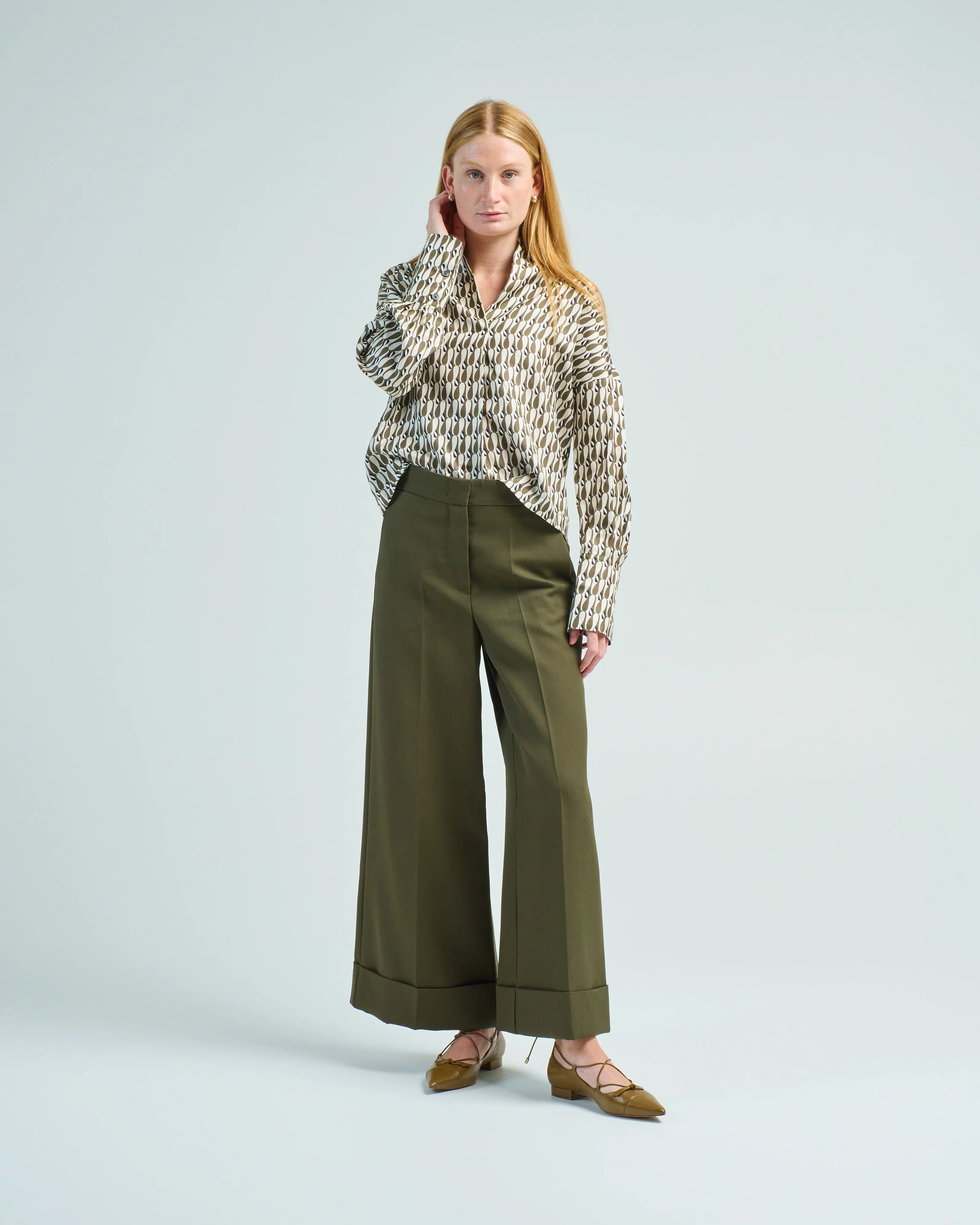 shirt with collar - Image 2