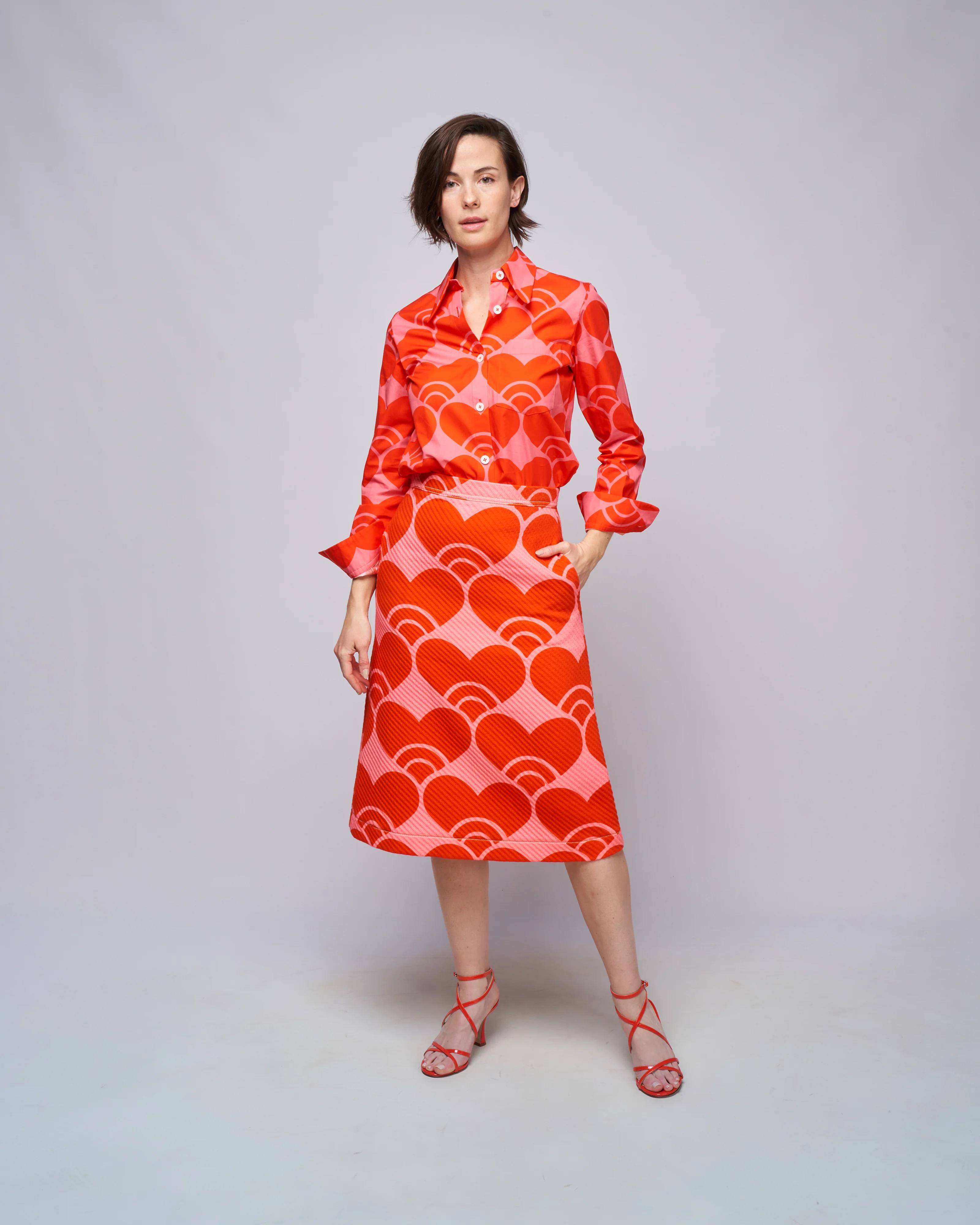 skirt - persimmon - Image 2