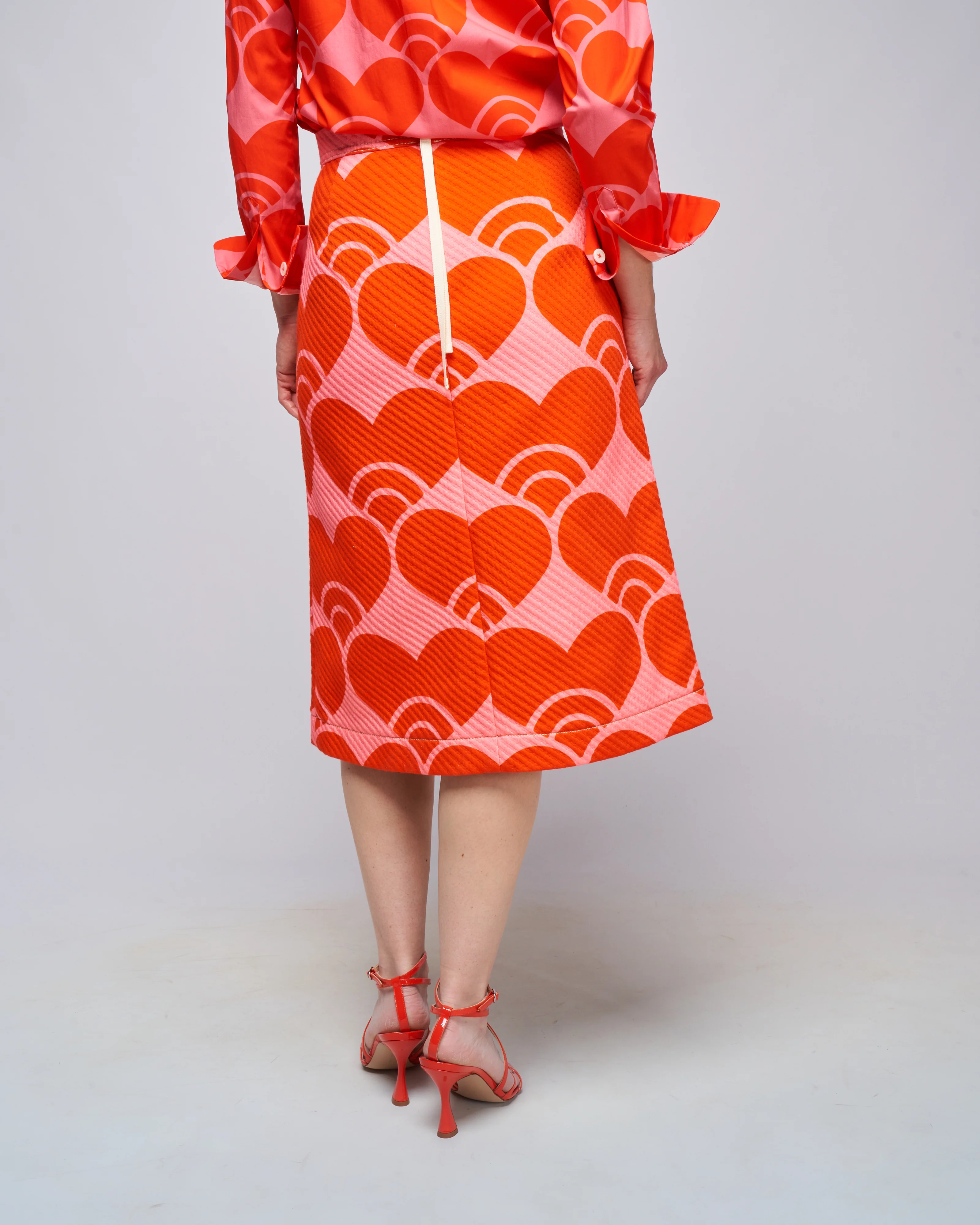 skirt - persimmon - Image 4