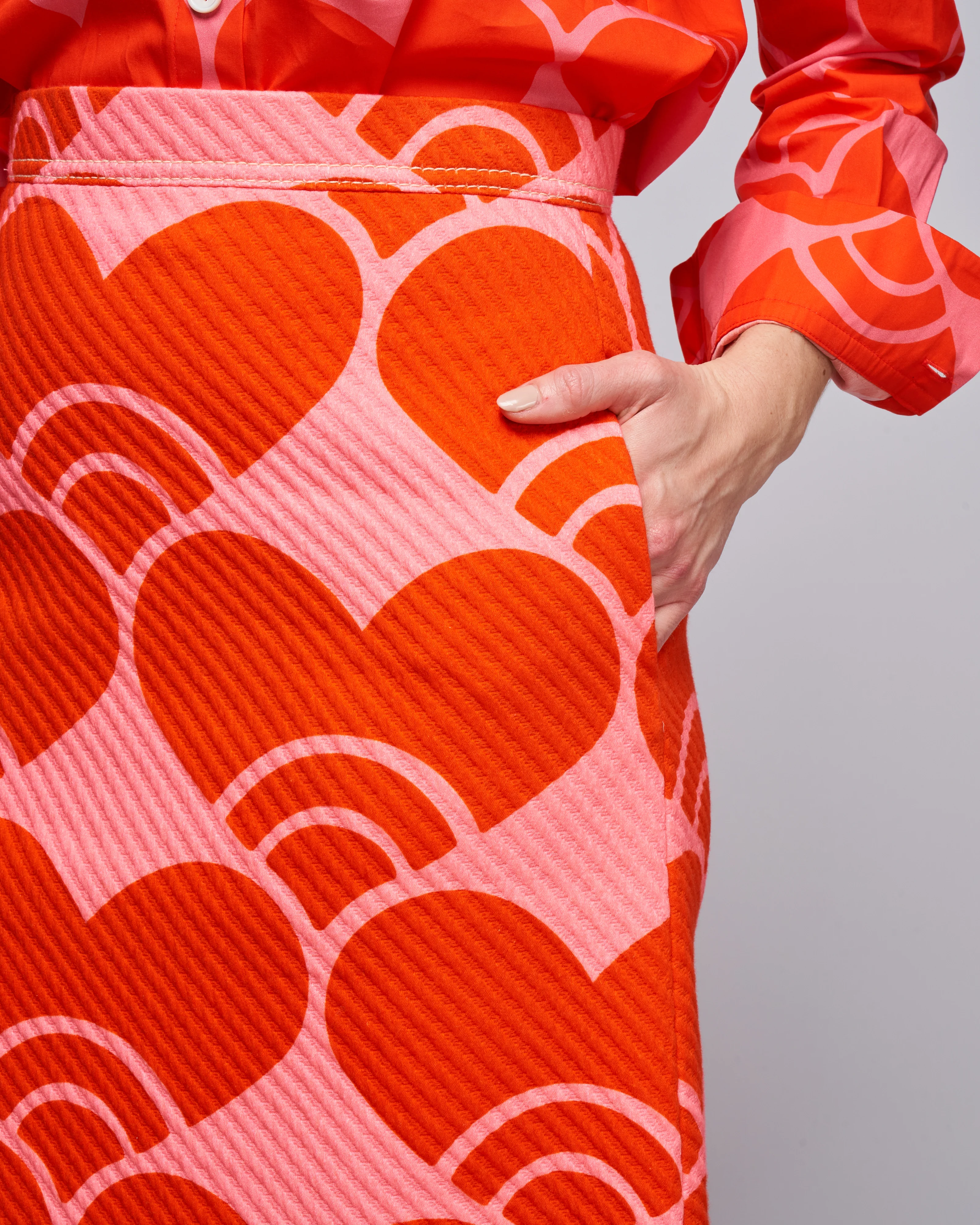 skirt - persimmon - Image 5