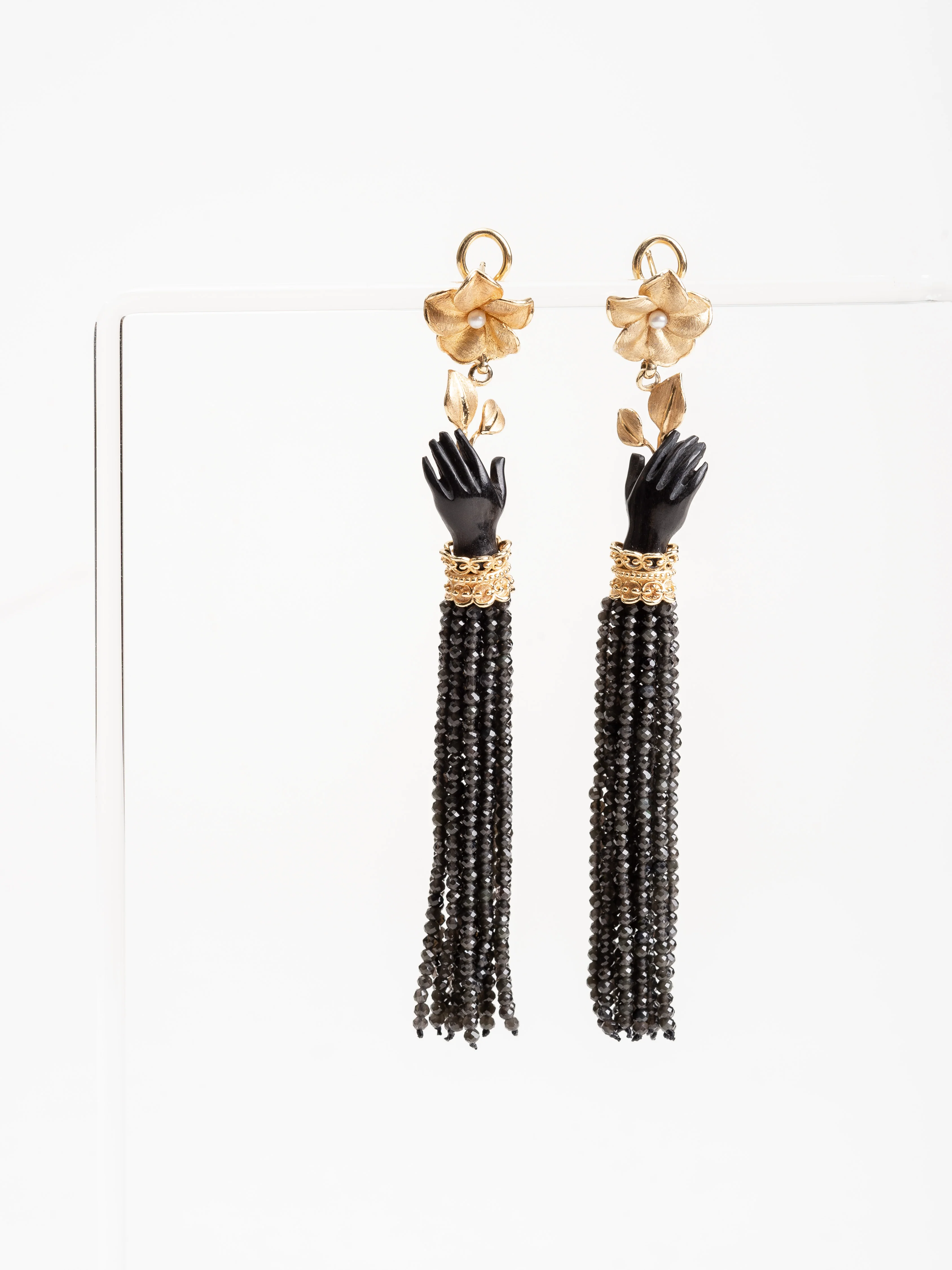 bloom earring - ebony - Image 2