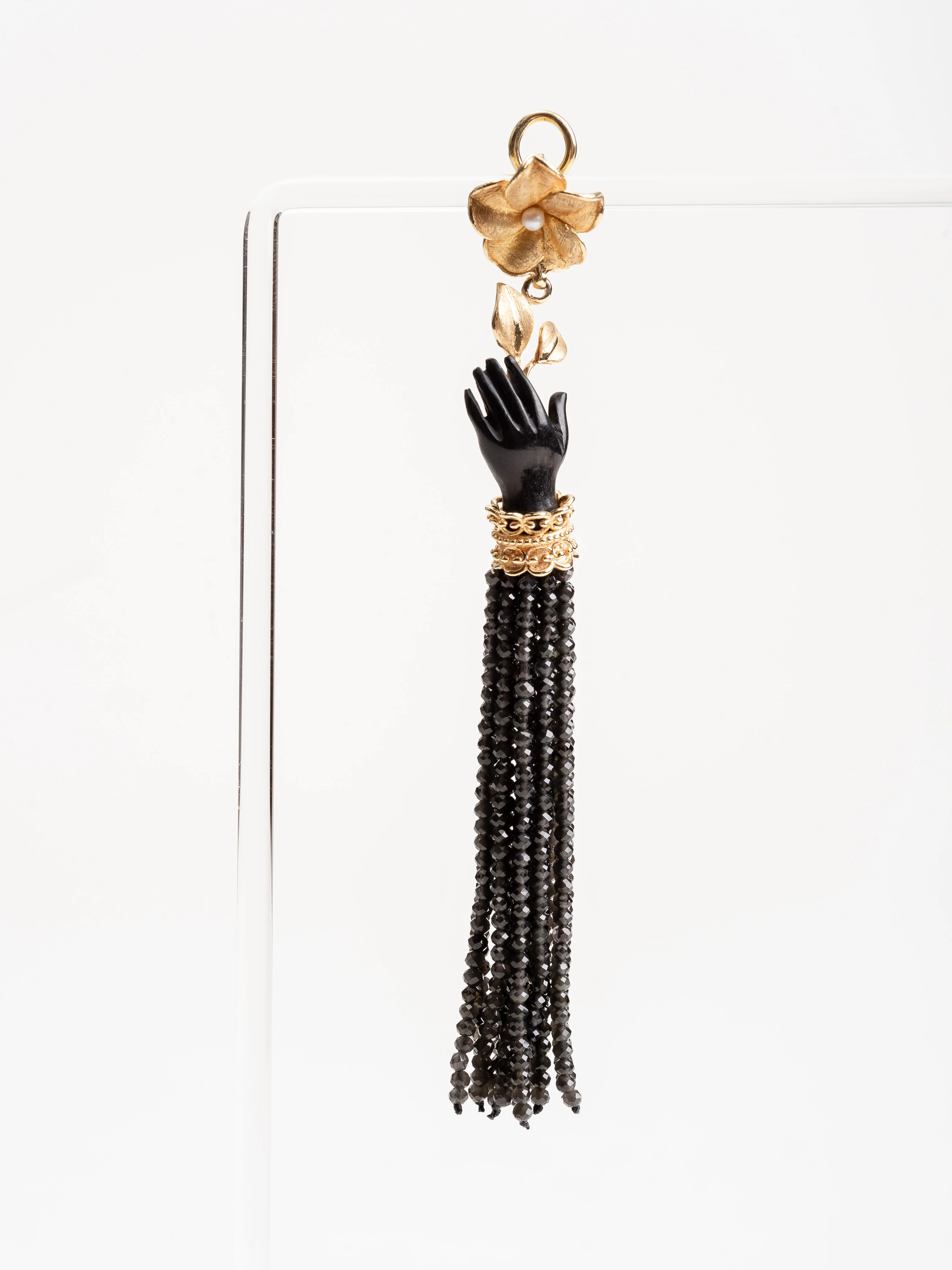 bloom earring - ebony - Image 3