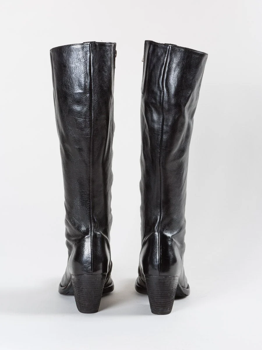 tall jacqueline boot - black - Image 4