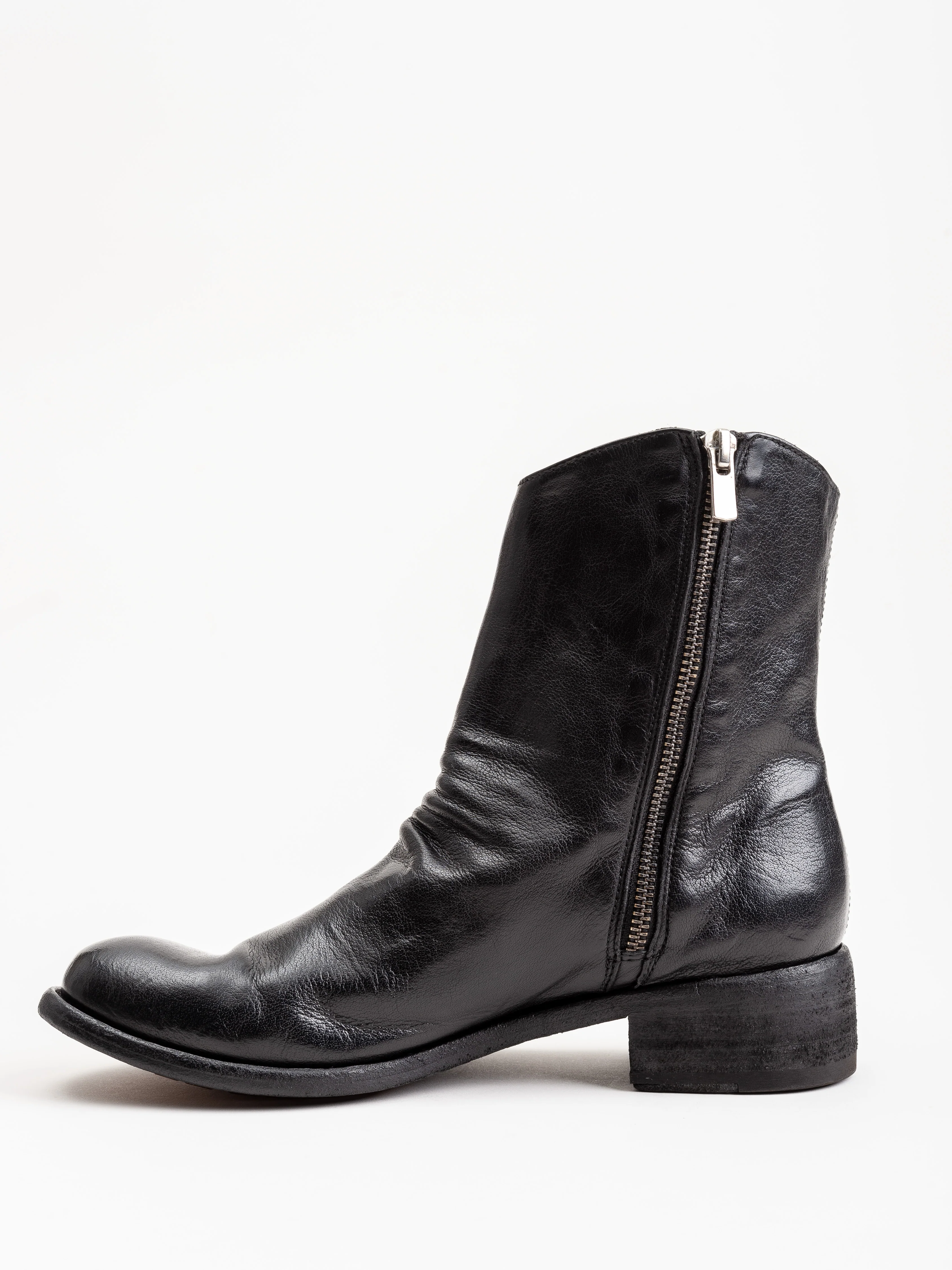 lison double zip boot - ignis nero - Image 2