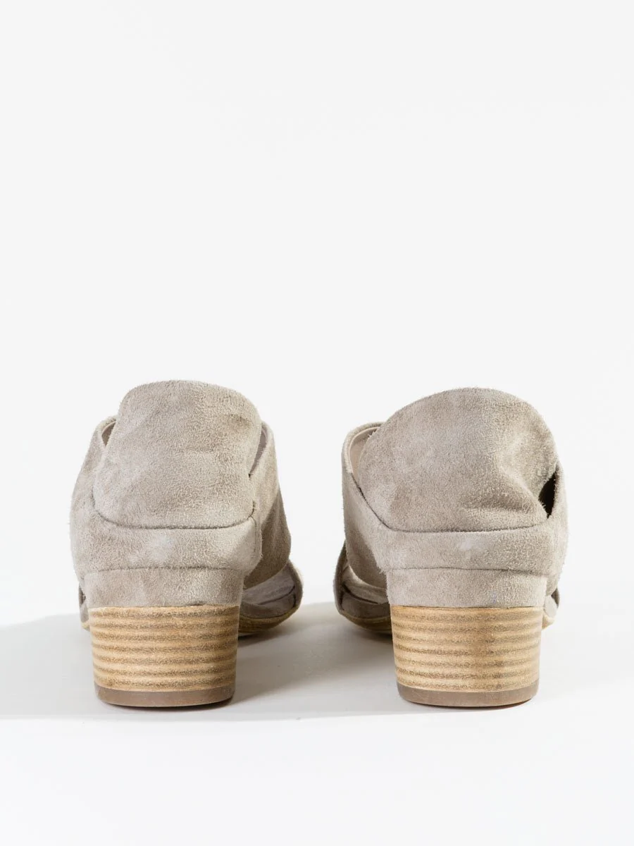 violet sandal - suede - Image 4