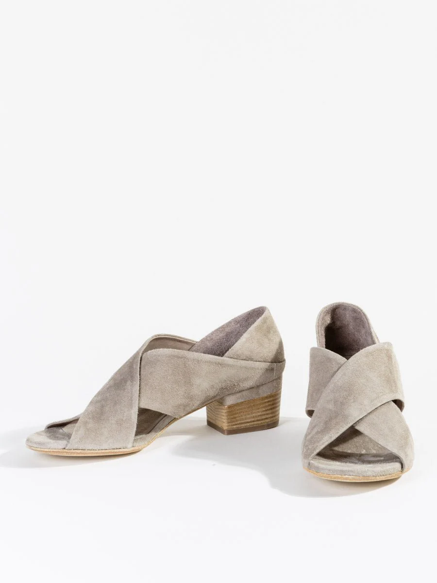 violet sandal - suede - Image 6