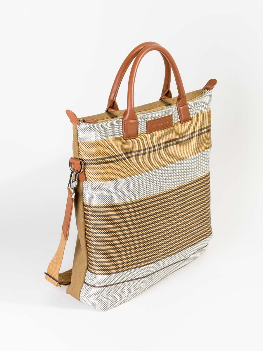 o'hare tote - multi golden stripe cord - Image 2