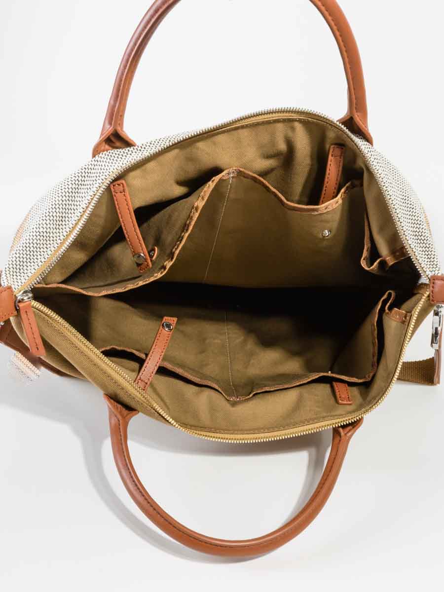 o'hare tote - multi golden stripe cord - Image 4
