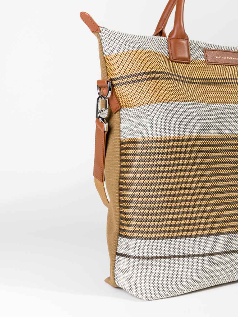 o'hare tote - multi golden stripe cord - Image 5