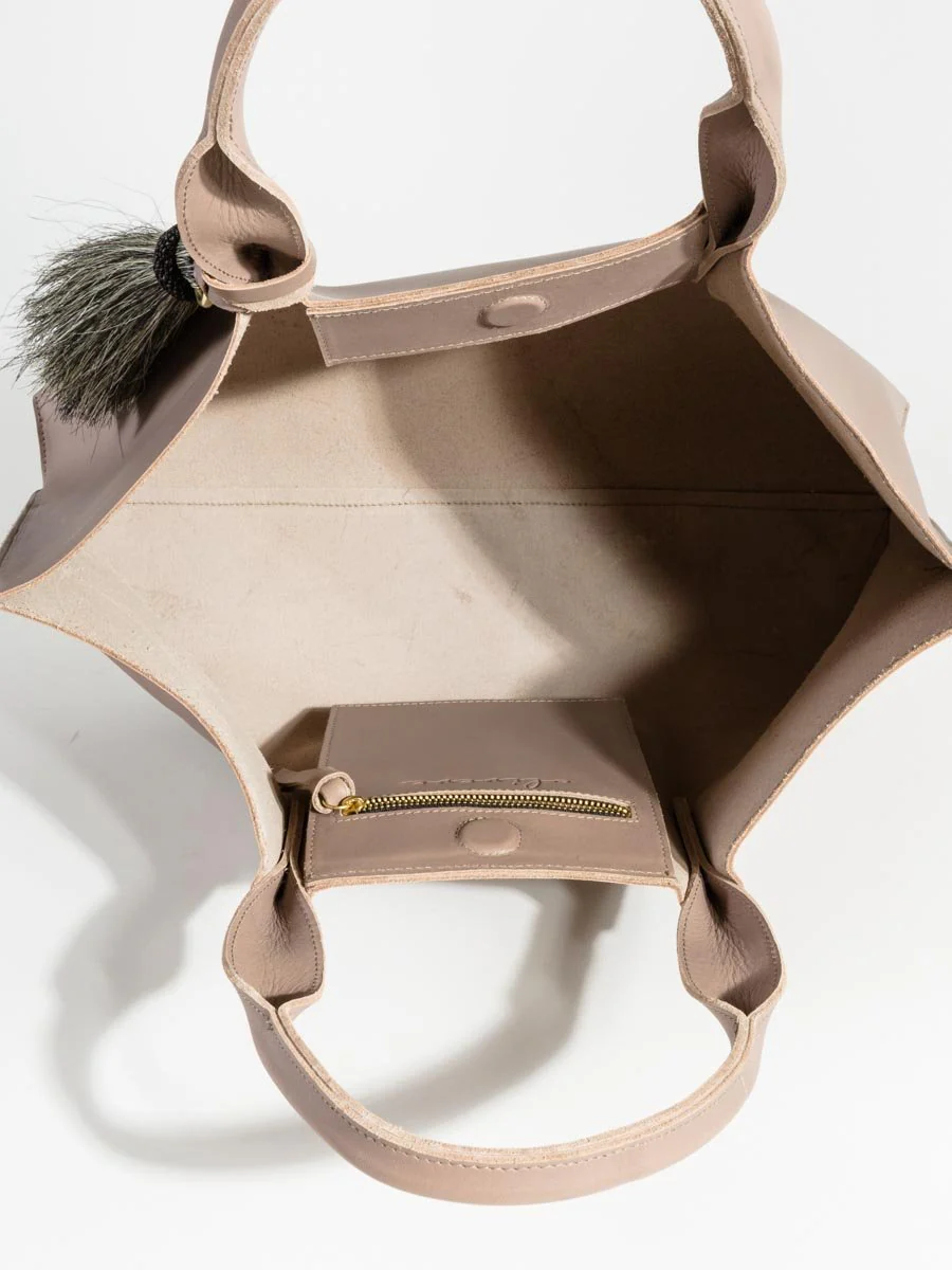 isabel tote - mink - Image 5