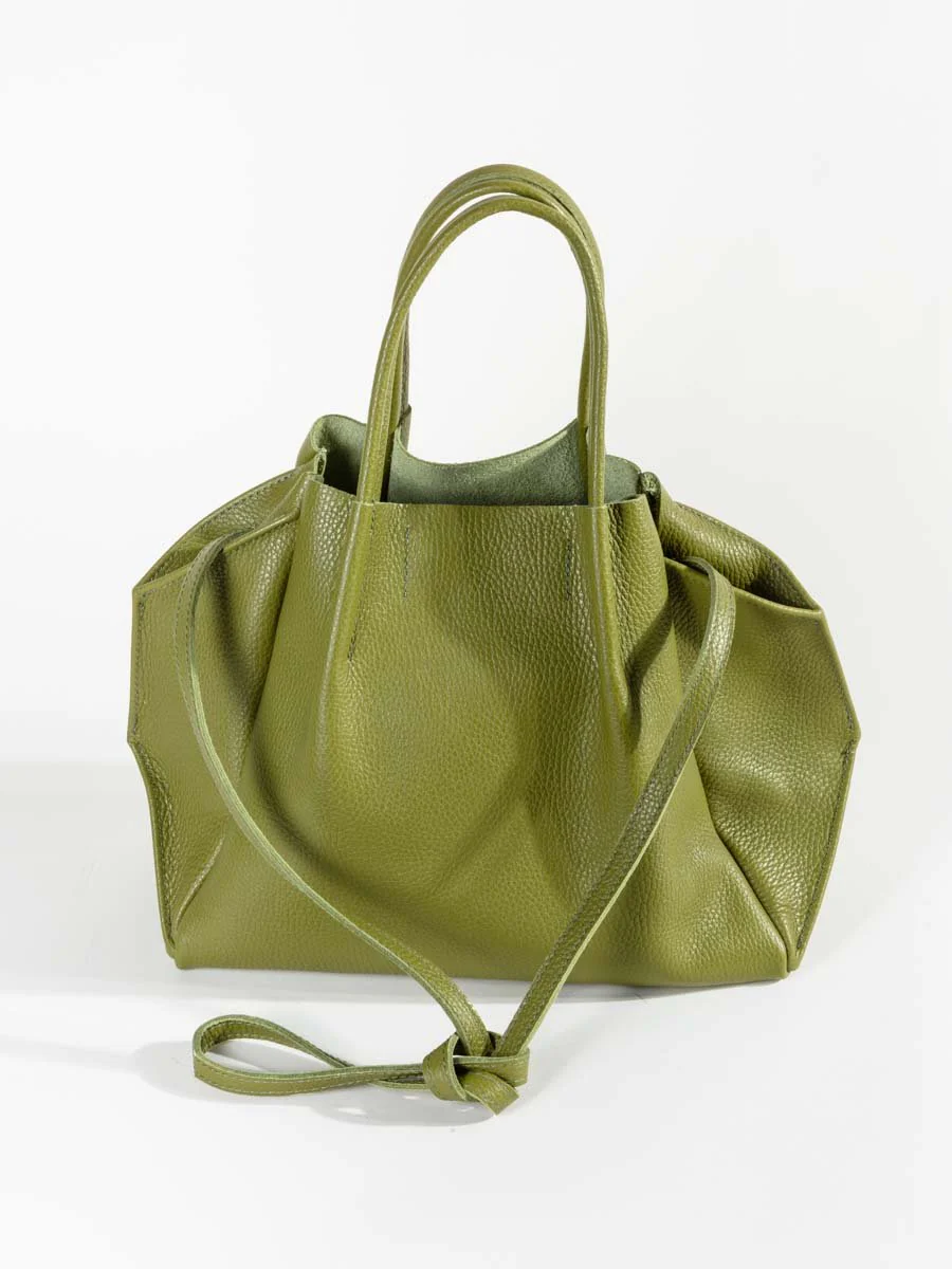 zoe pebble leather avocado - Image 5