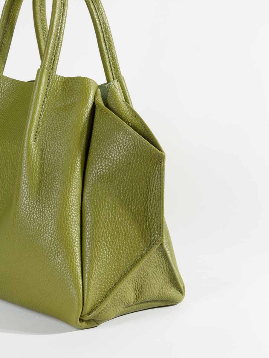 zoe pebble leather avocado - Image 6