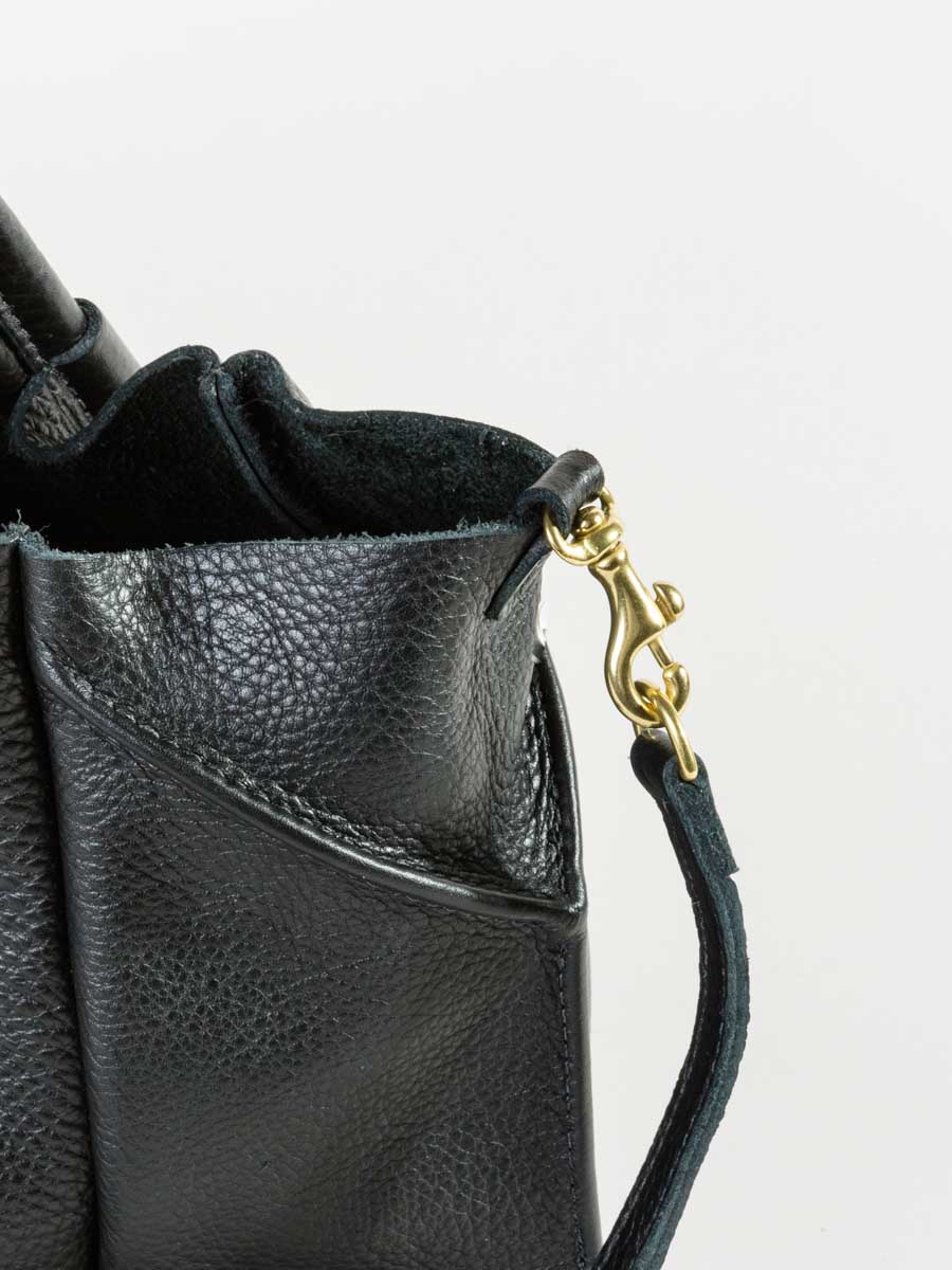 zoe pebble leather black - Image 7