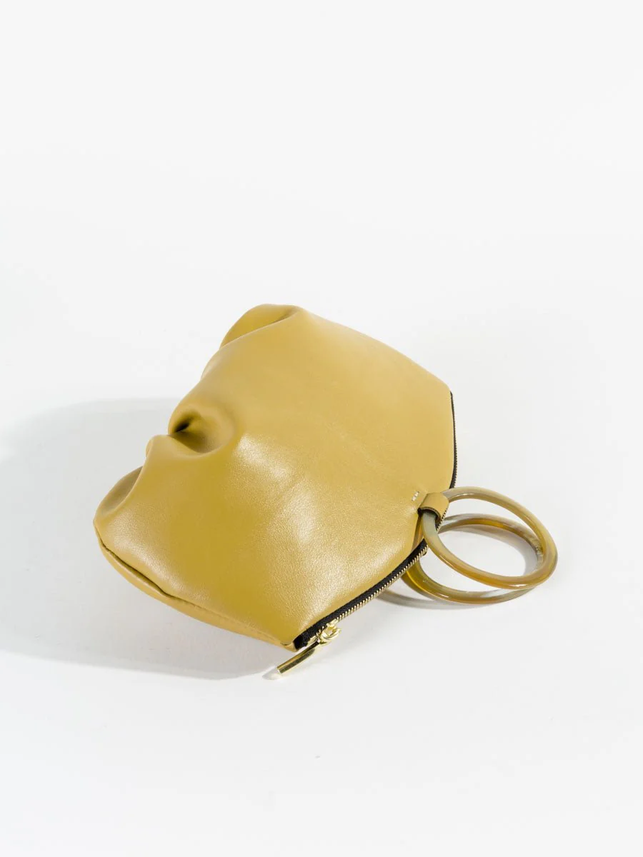 horn ring pochette - chartreuse - Image 3