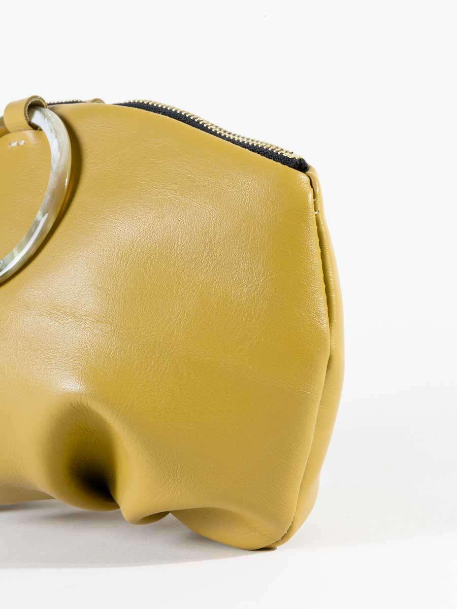 horn ring pochette - chartreuse - Image 4