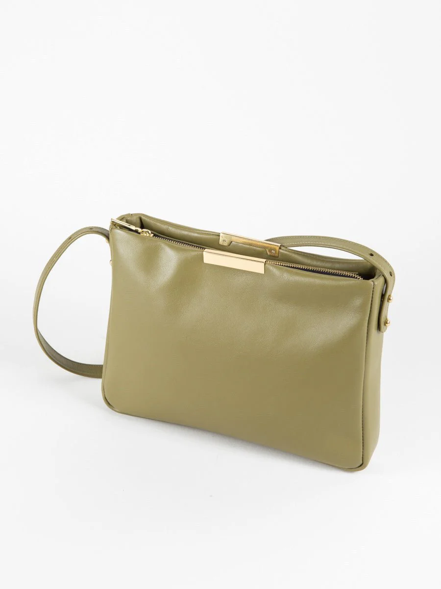 meena book bag - olive - Image 3