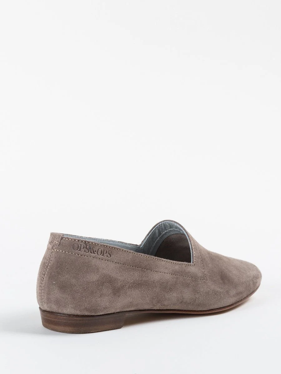 no. 10 flat - mink suede - Image 5