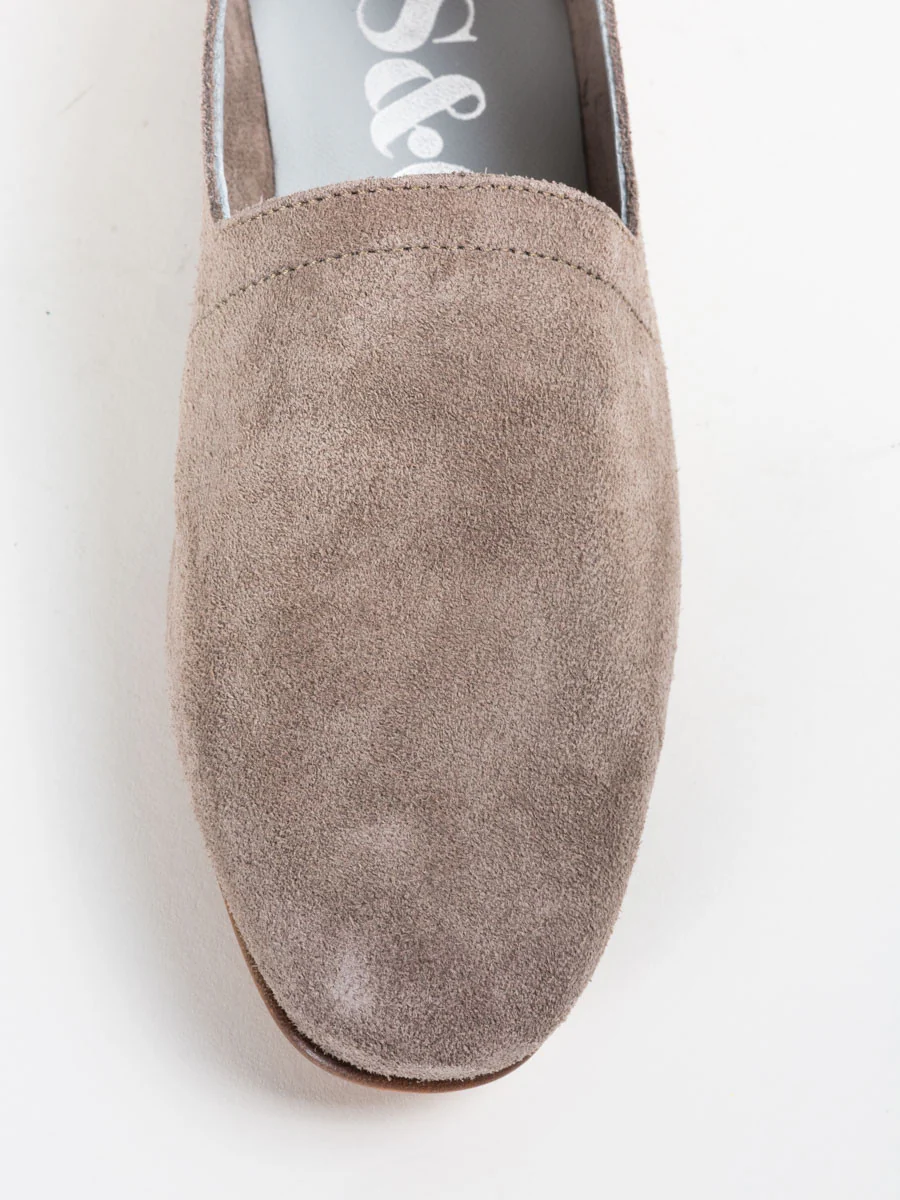 no. 10 flat - mink suede - Image 6