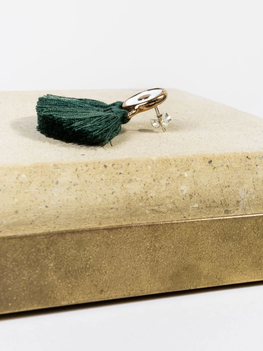 ode earrings - forest - Image 3