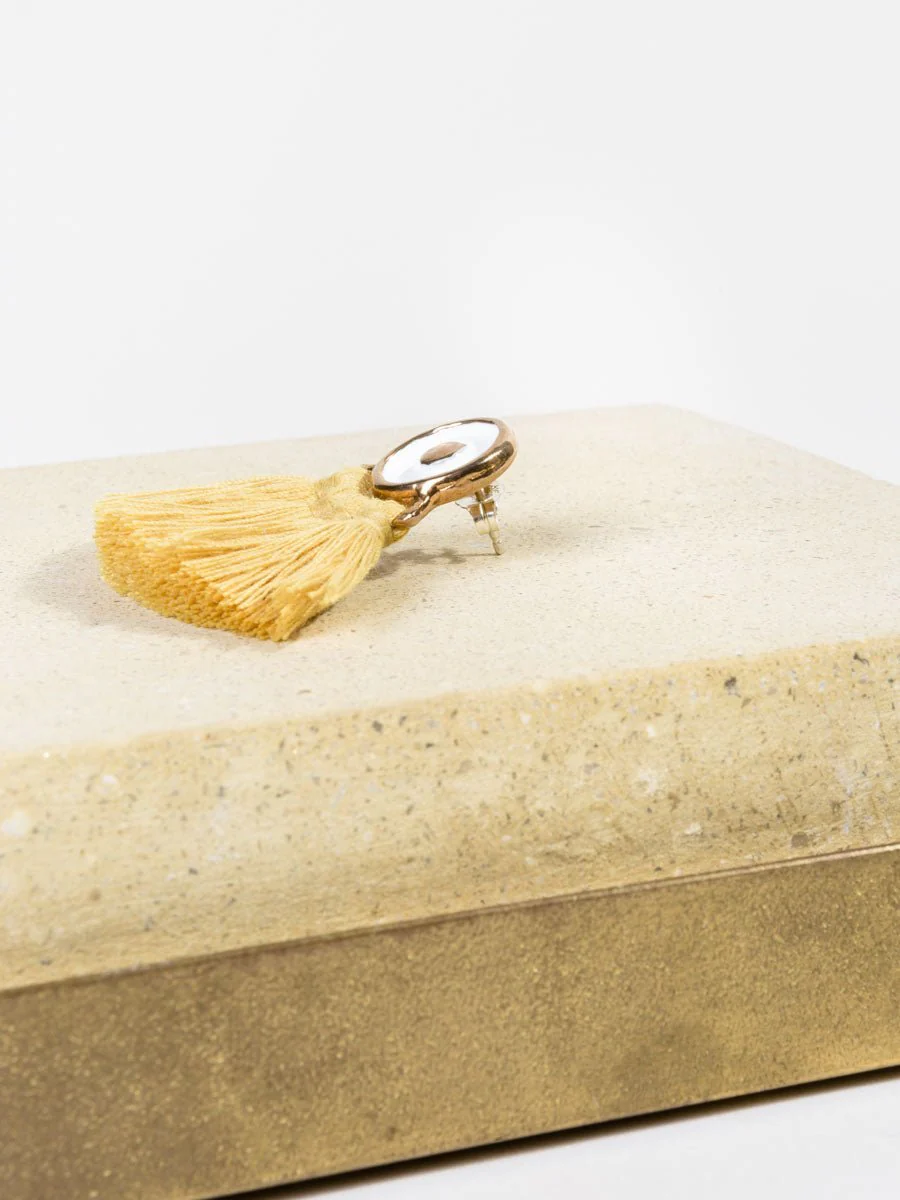 ode earrings - honey - Image 3