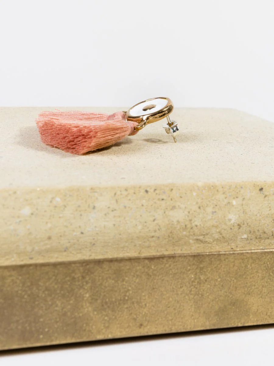 ode earrings - rose - Image 3