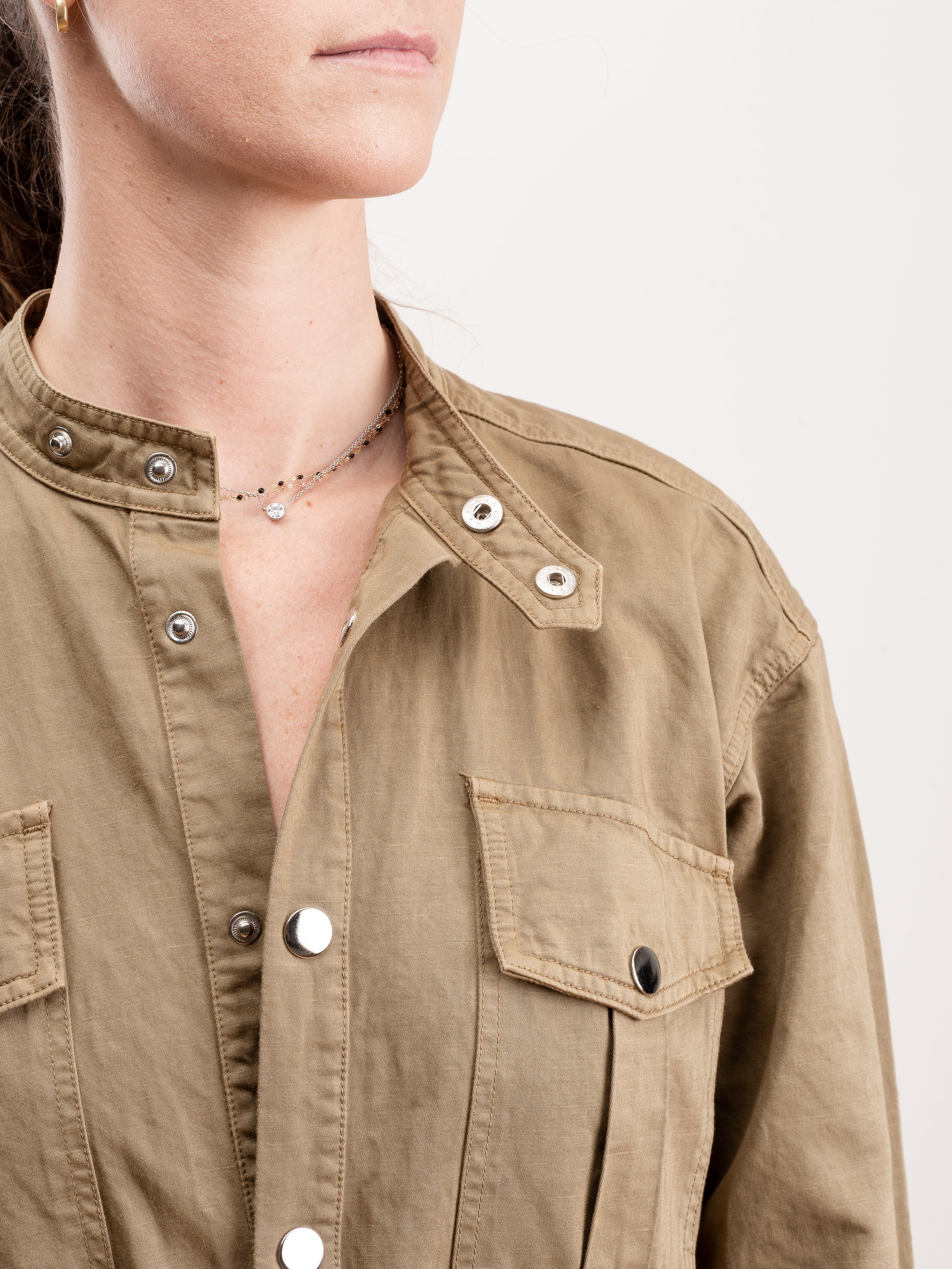 jumpsuit w/cargo pockets - olive - Image 7