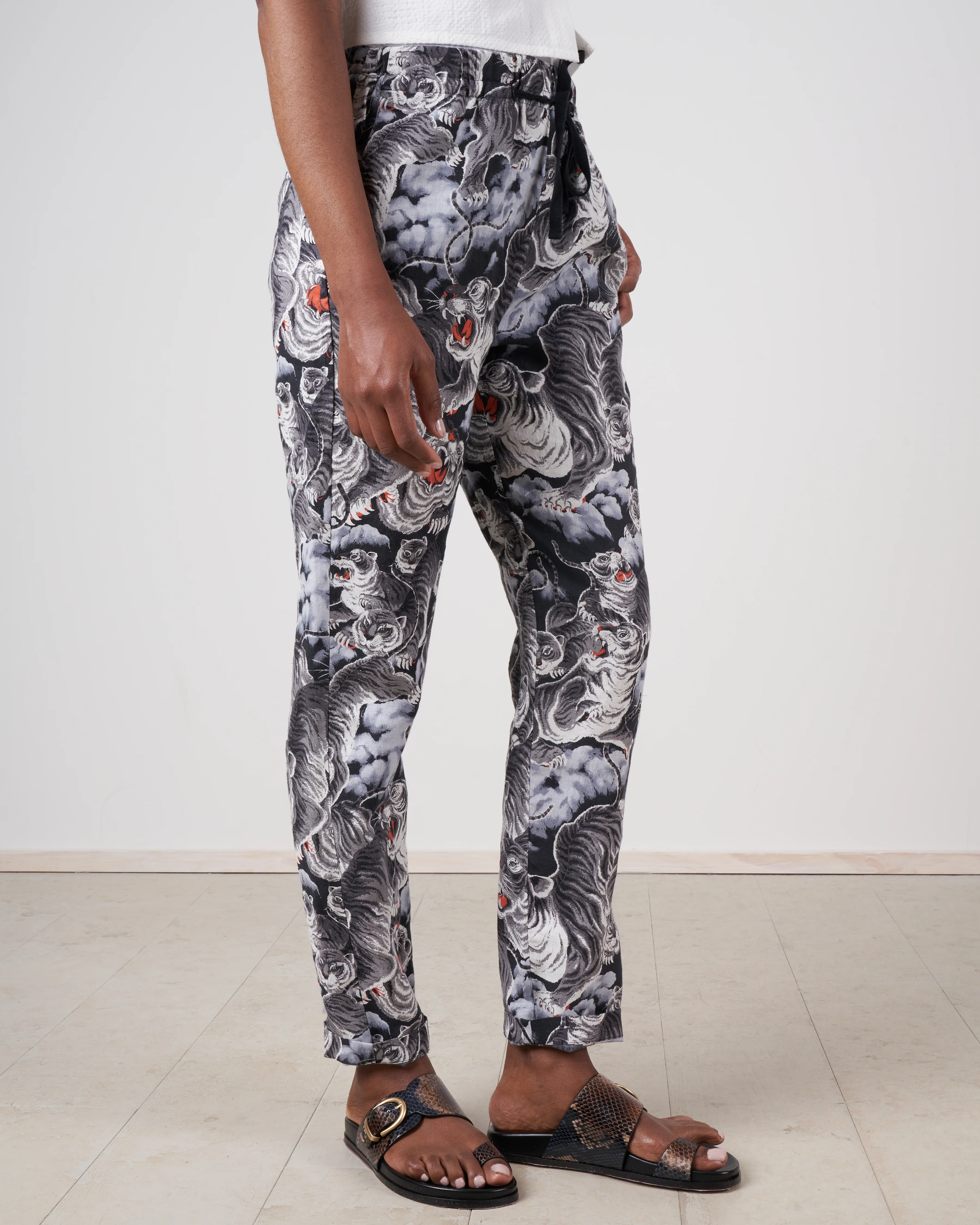 yucca pants - tiger grey