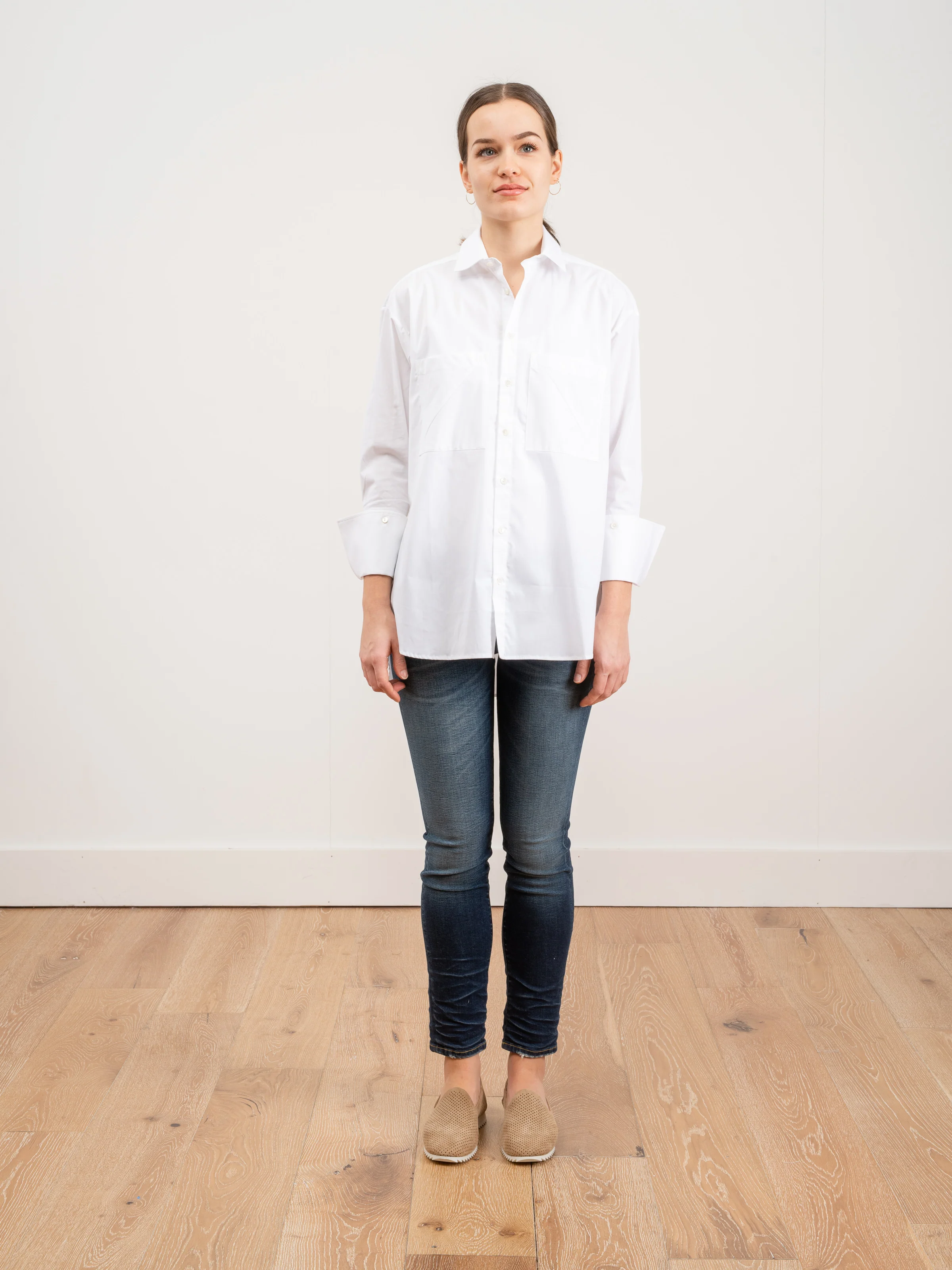 boyfriend shirt - white