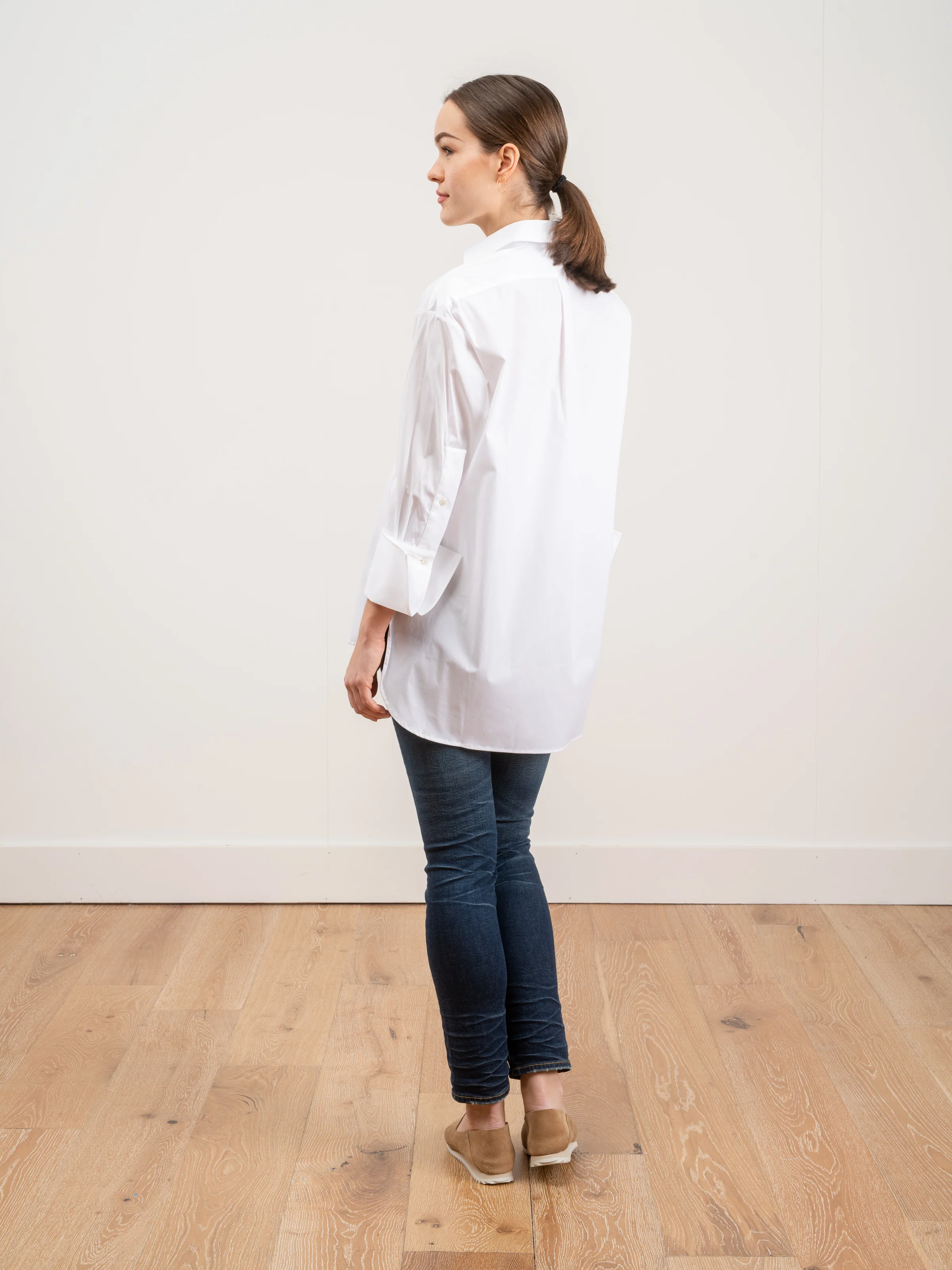 boyfriend shirt - white - Image 3