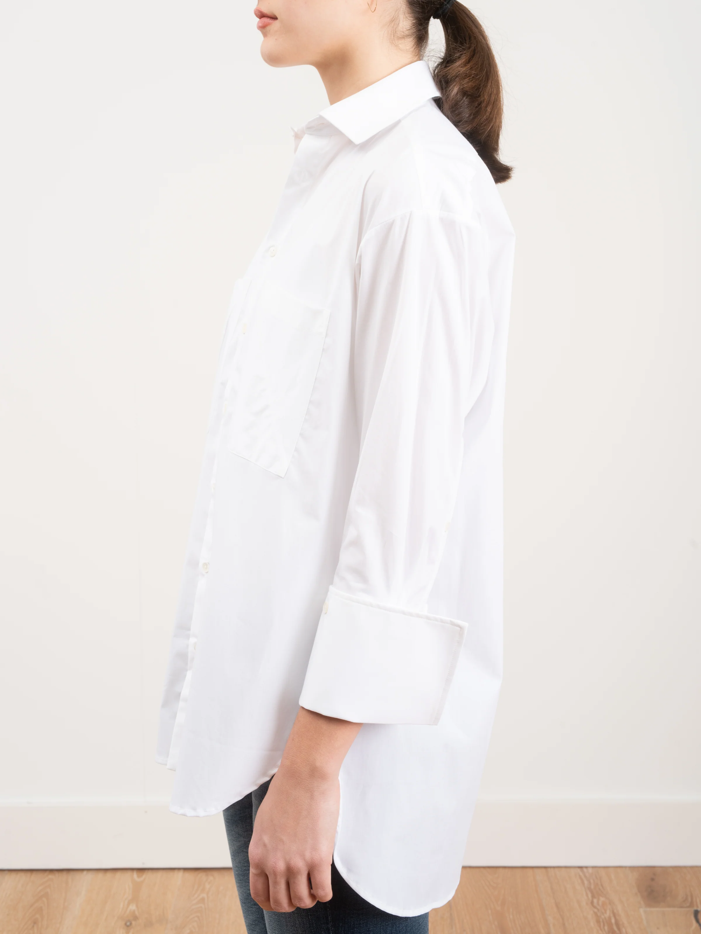 boyfriend shirt - white - Image 5