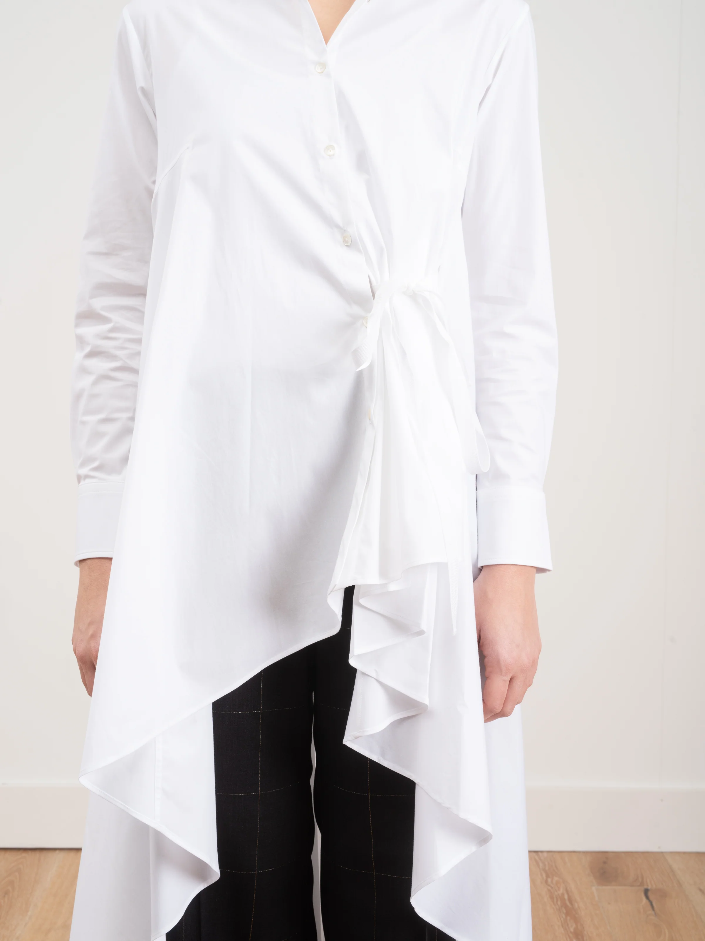super shirt - white poplin - Image 4