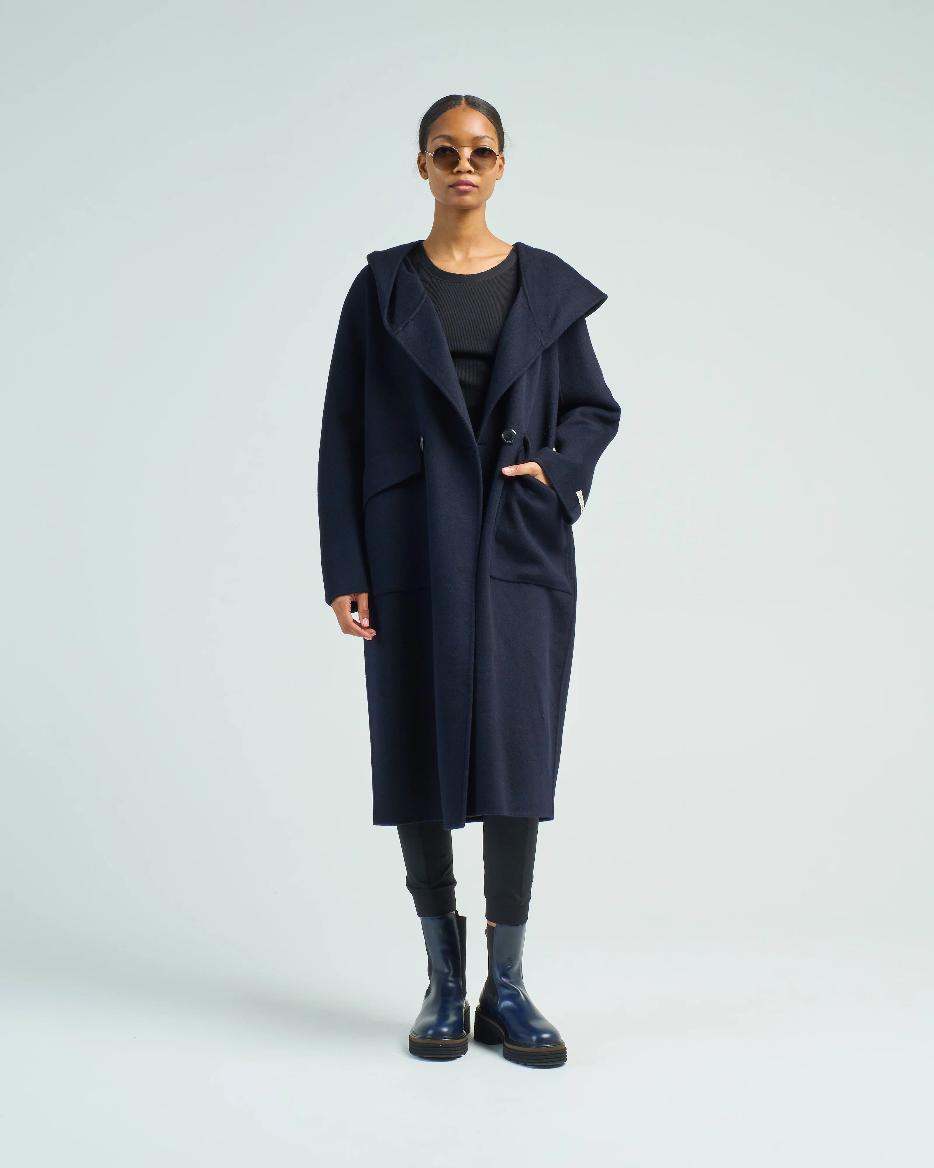 tiziana db hooded coat - Image 2