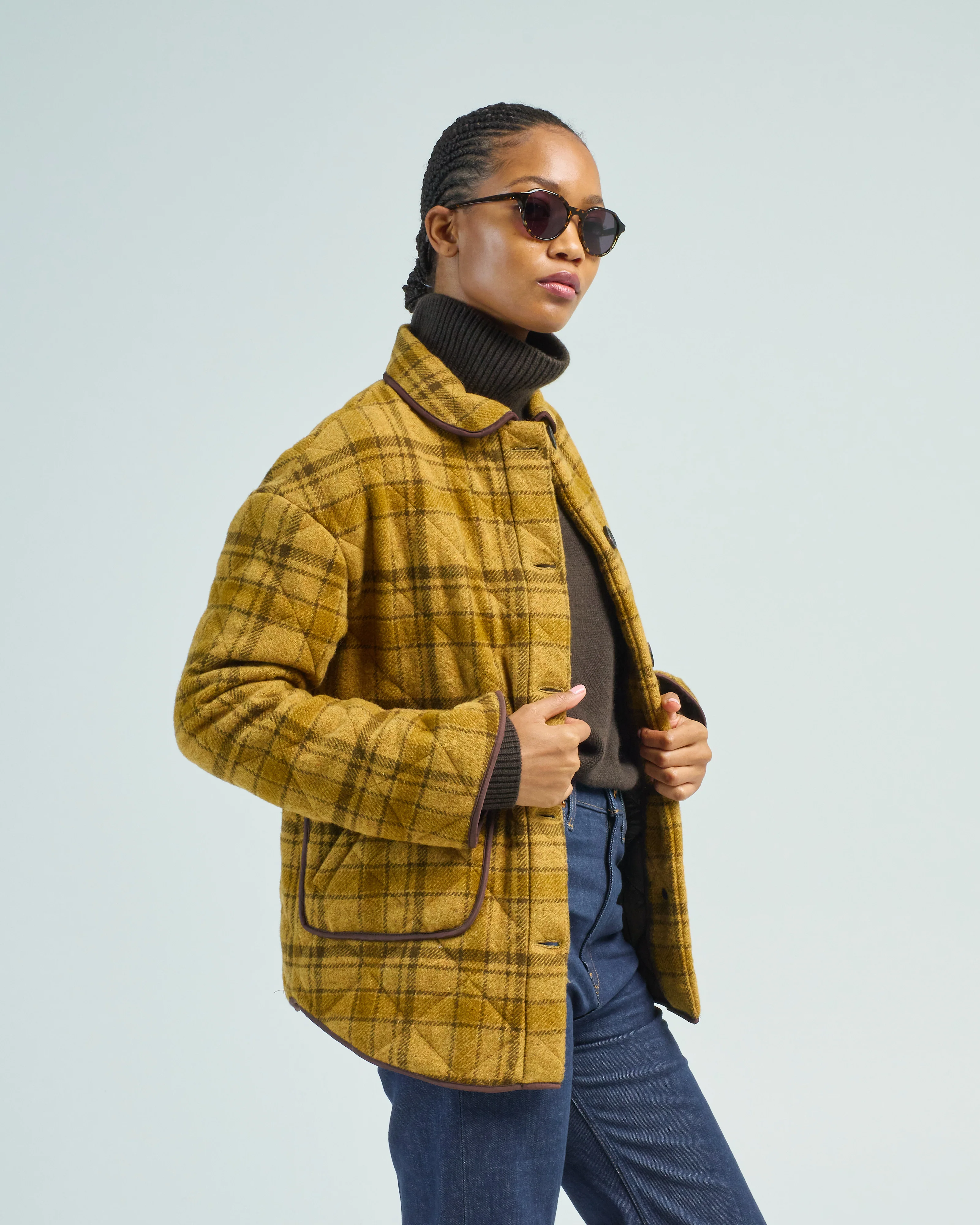 virginia tartan short coat - Image 4