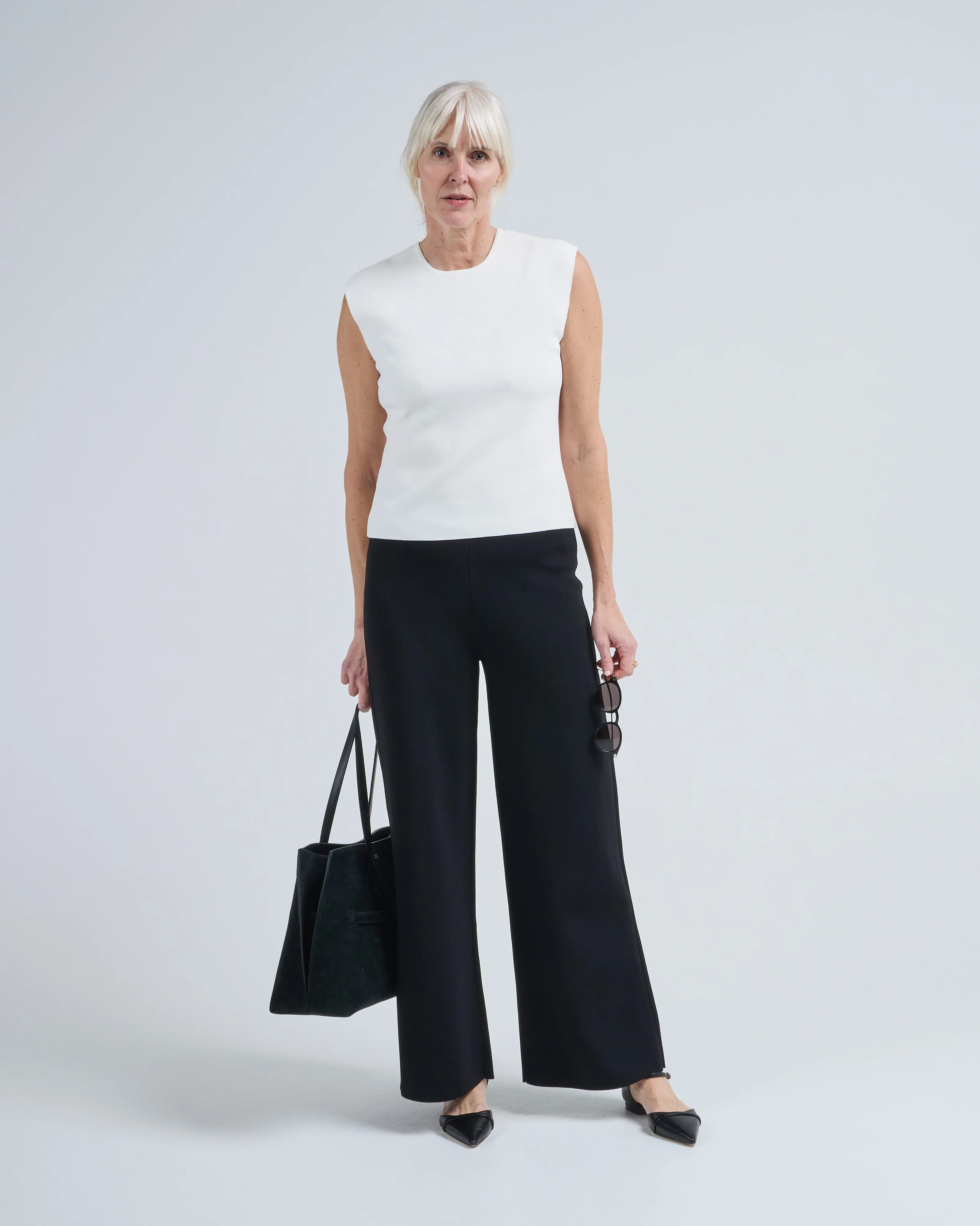 roma knit sleeveless sweater - Image 2