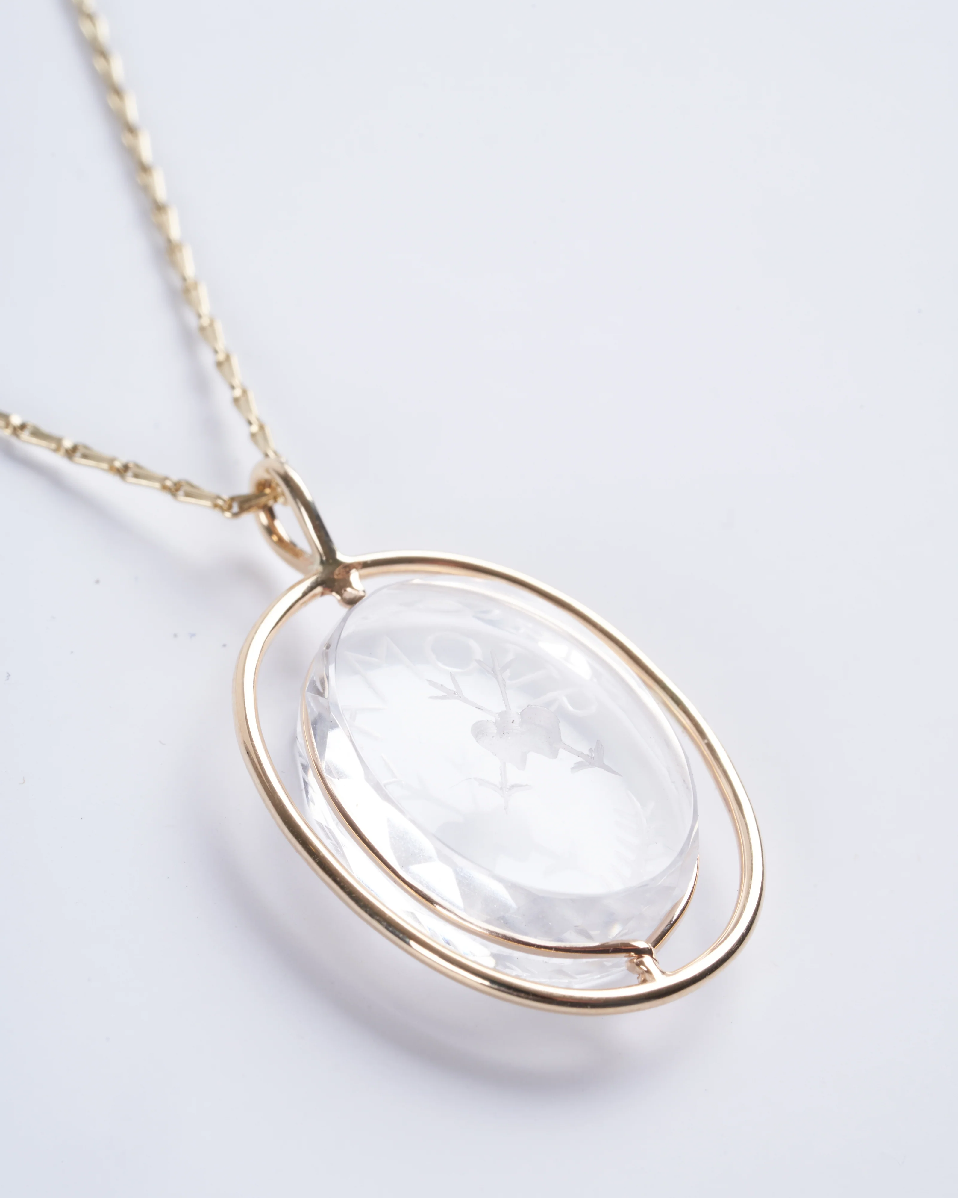 l’amour crystal n°1 necklace - Image 2