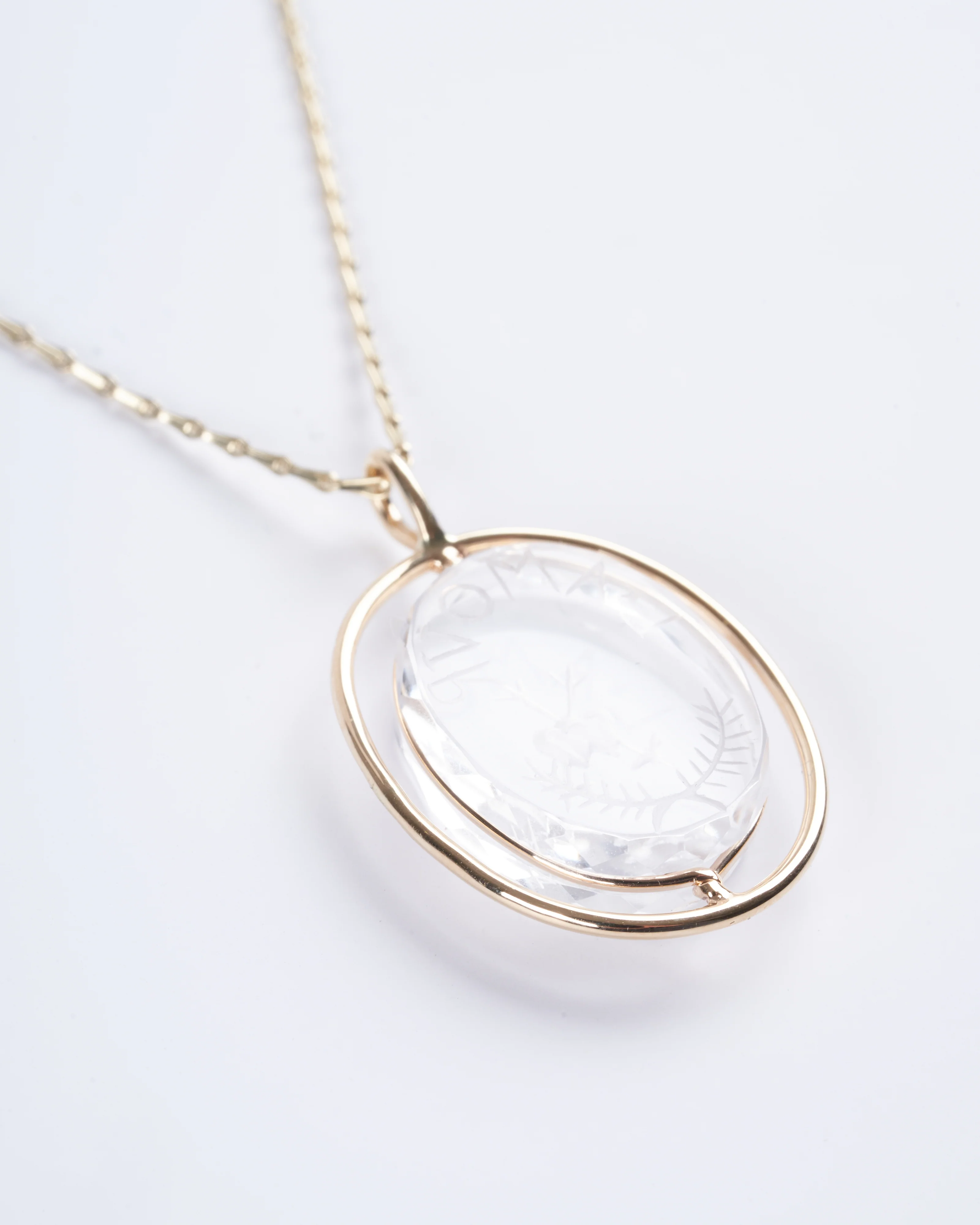 l’amour crystal n°1 necklace - Image 4