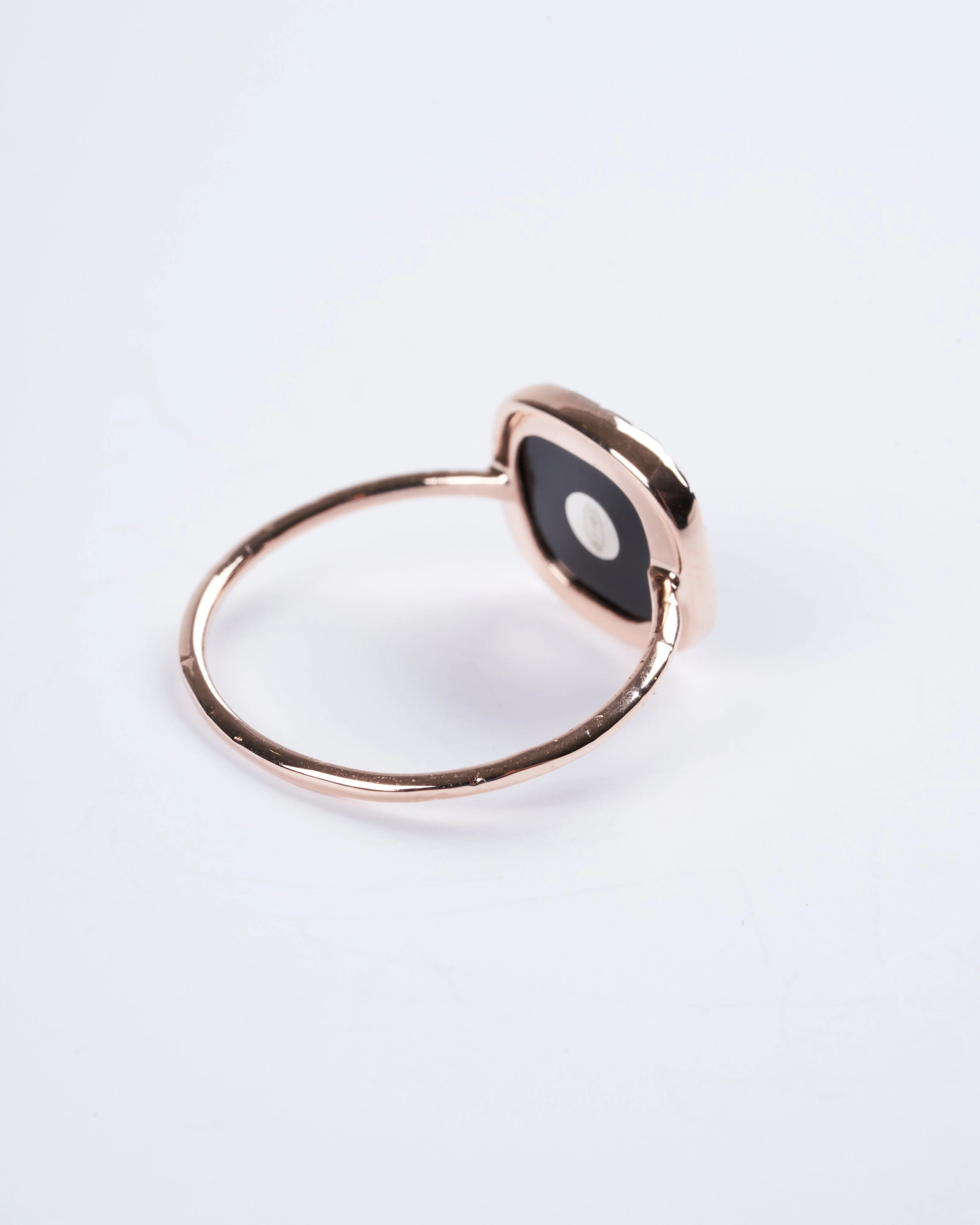 pierrot ring noir pink gold - gold - Image 3