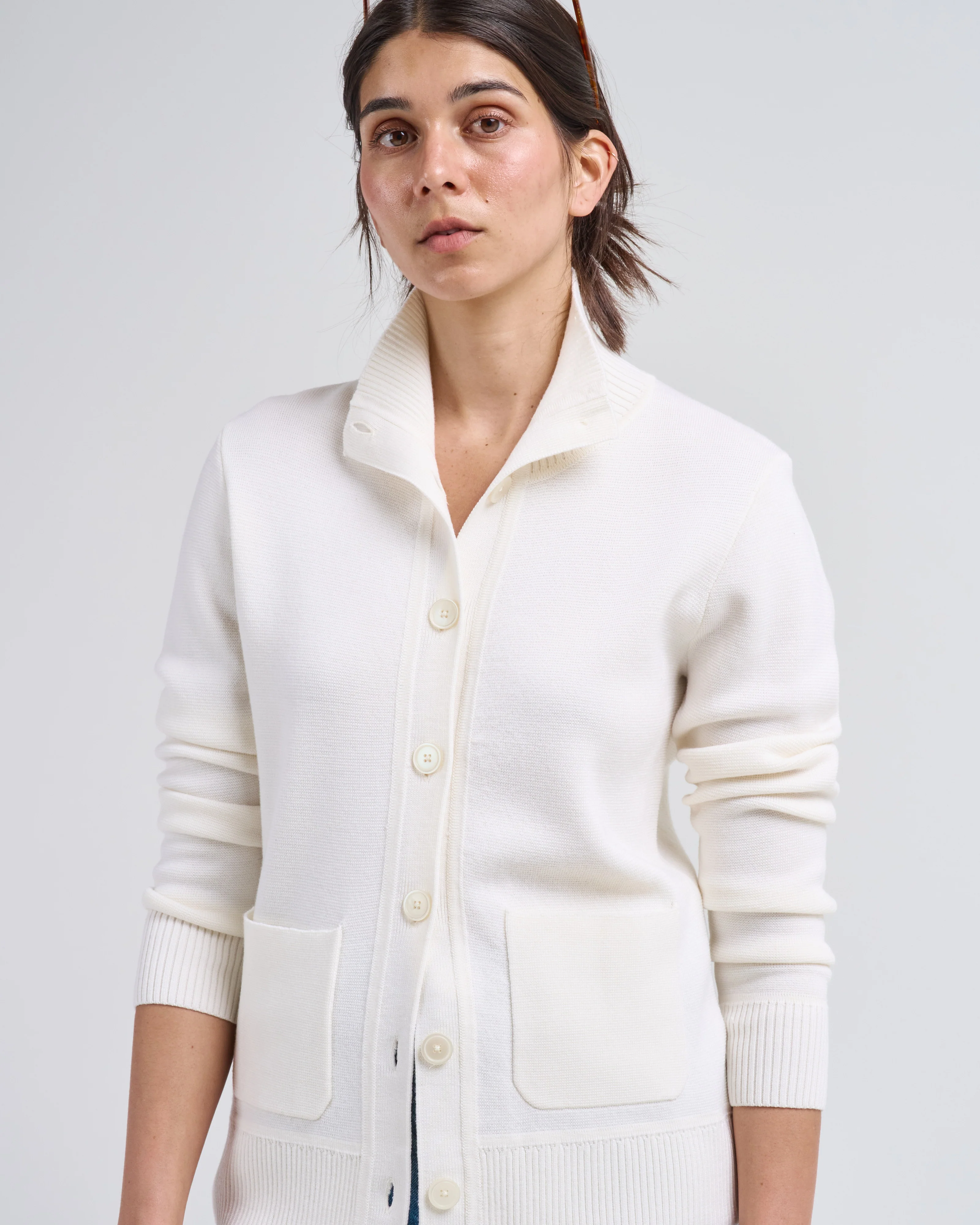 12gg xfine merino button up jacket - Image 2